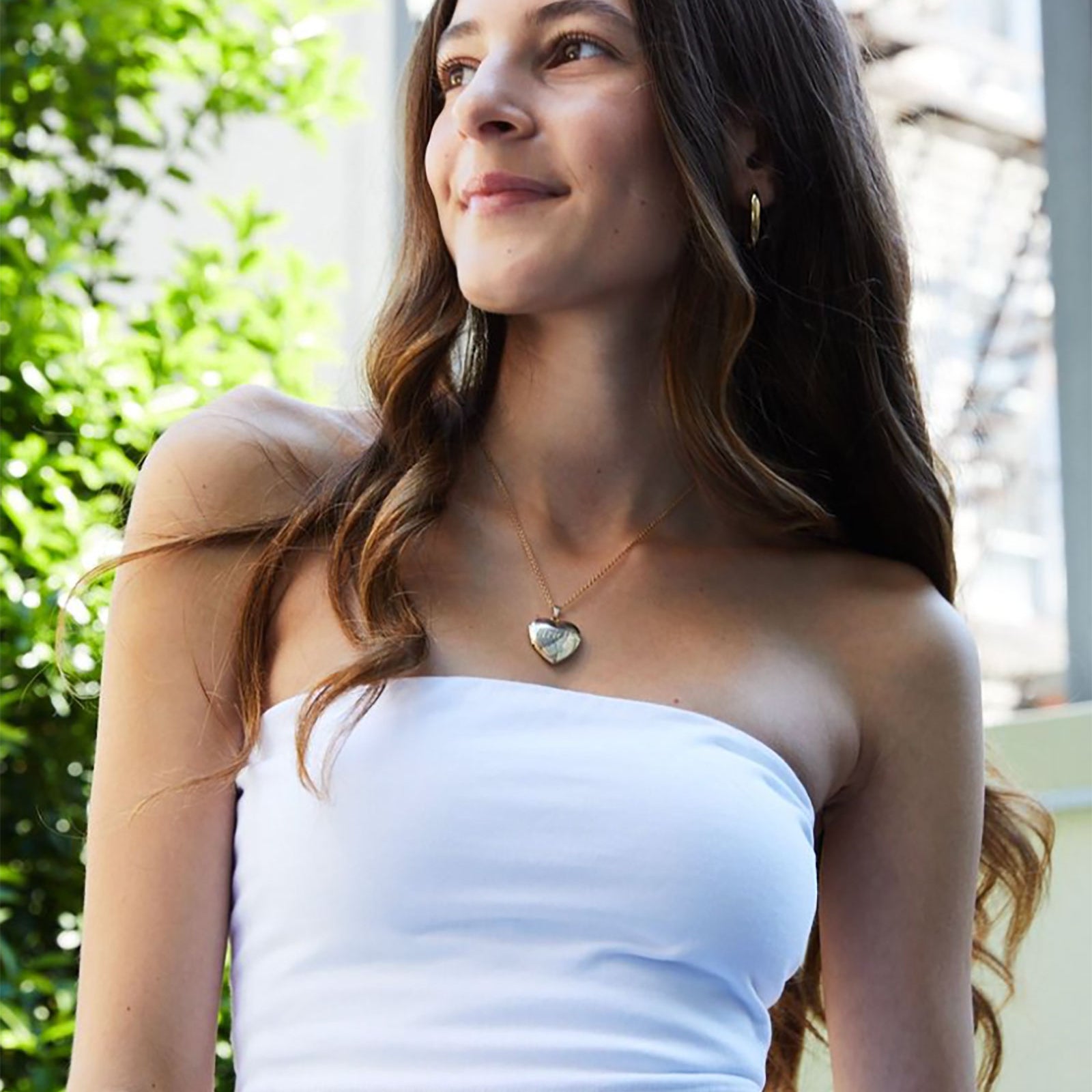 Theme Girls Alexa Tube Top Distressed/seasonal girls Theme-NYC White Y/S (7/8)