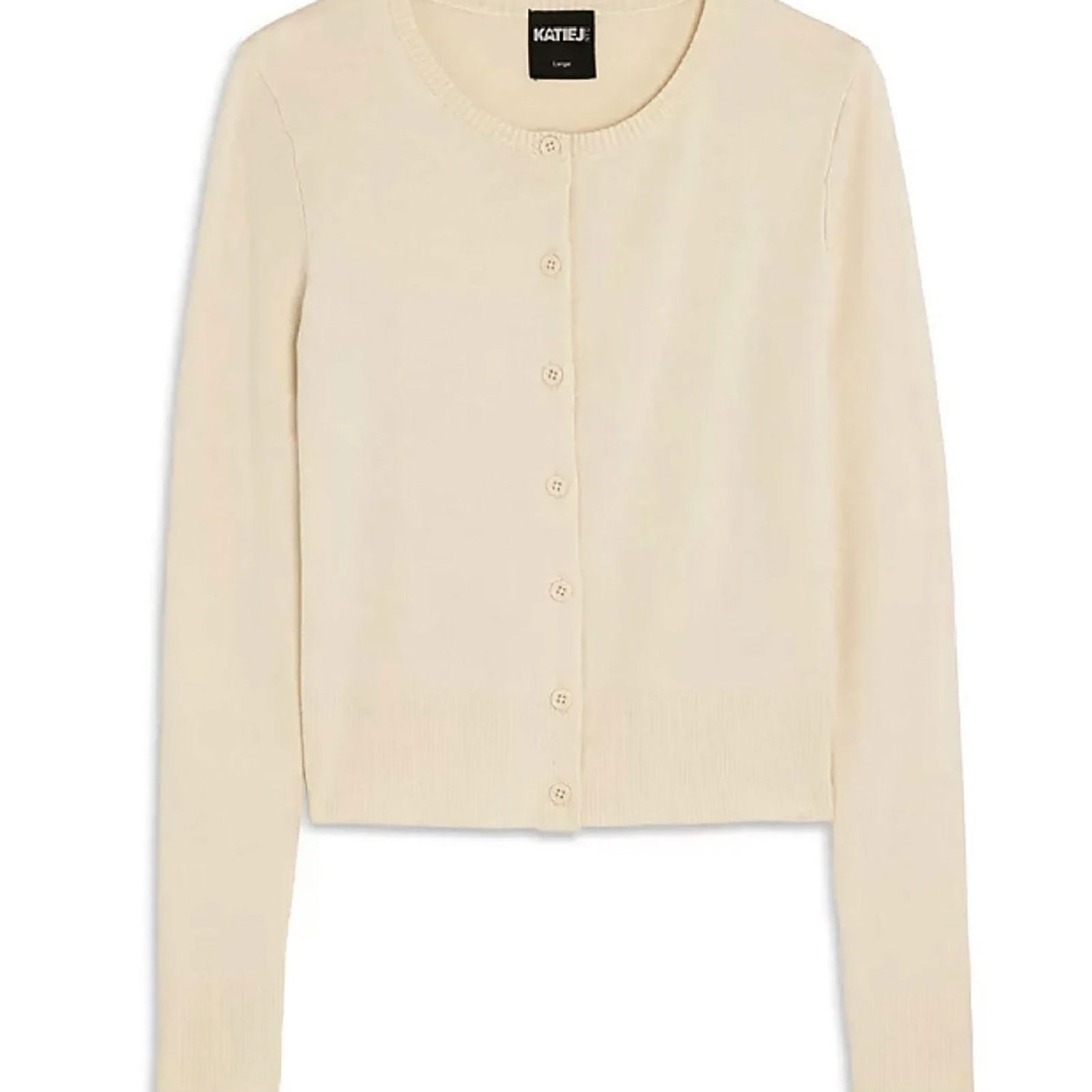 Katie J NYC Girls Jessie Cardigan Girls Casual Tops Katie J NYC Oatmeal Y/S (7/8)