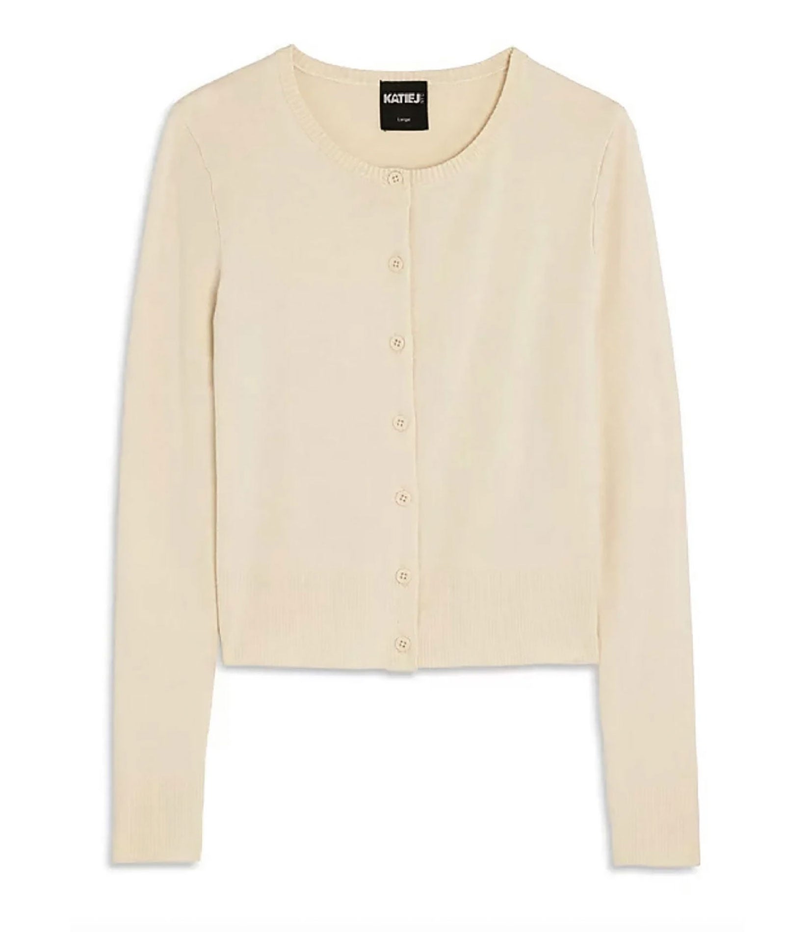 Katie J NYC Girls Jessie Cardigan Girls Casual Tops Katie J NYC Oatmeal Y/S (7/8)