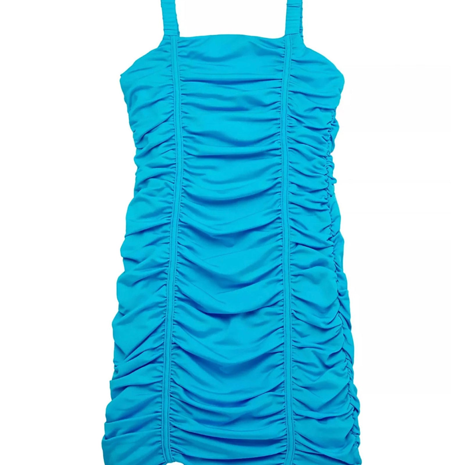 Katie J NYC Juniors Scarlett Dress Girls Casual Dresses Katie J NYC Turquoise Juniors/Women XS