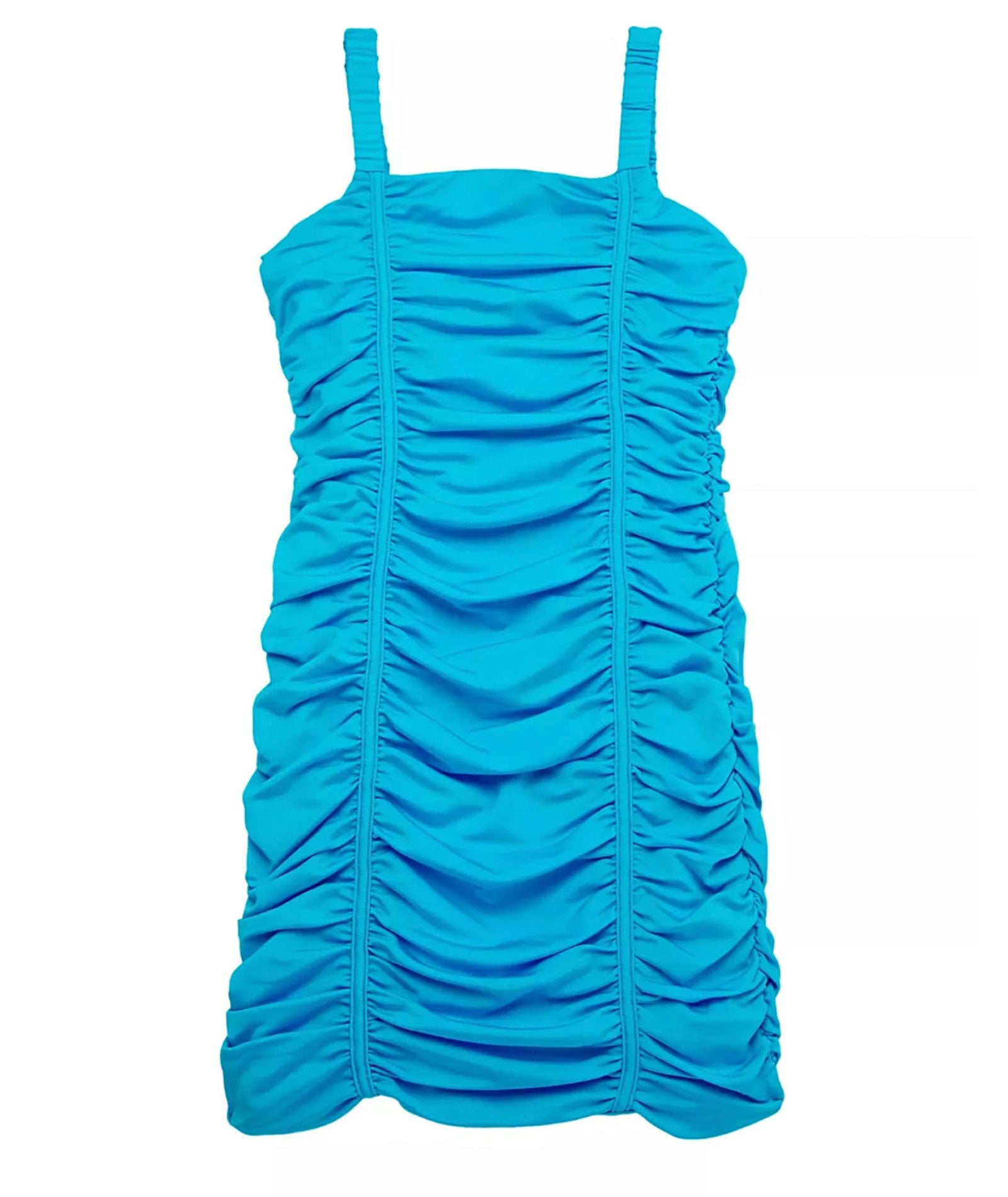 Katie J NYC Juniors Scarlett Dress Girls Casual Dresses Katie J NYC Turquoise Juniors/Women XS