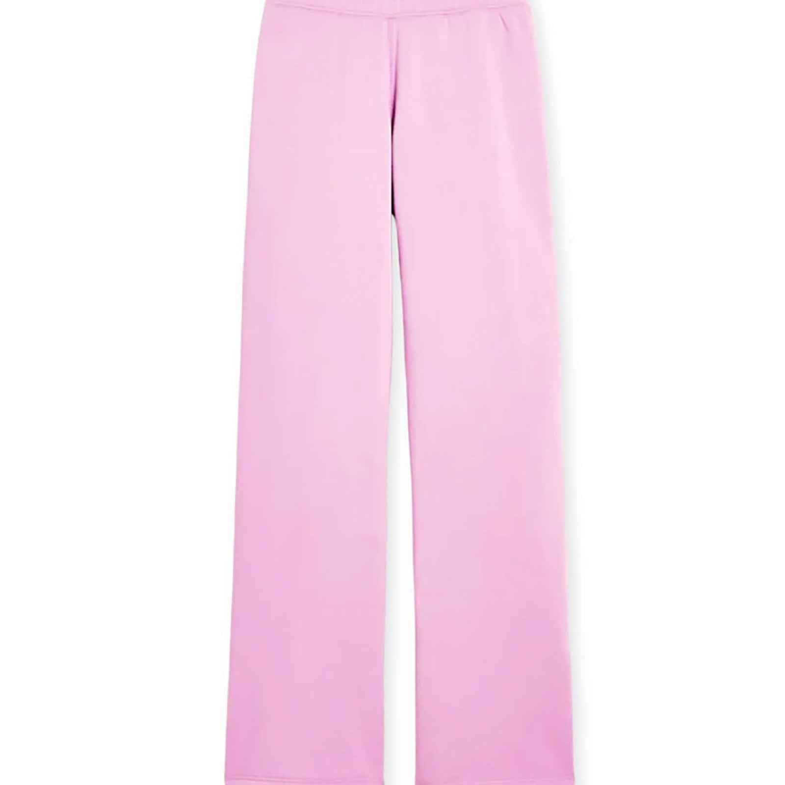 Katie J NYC Girls Dylan Wide Leg Sweatpants Girls Casual Bottoms Katie J NYC Baby Pink Y/S (7/8)