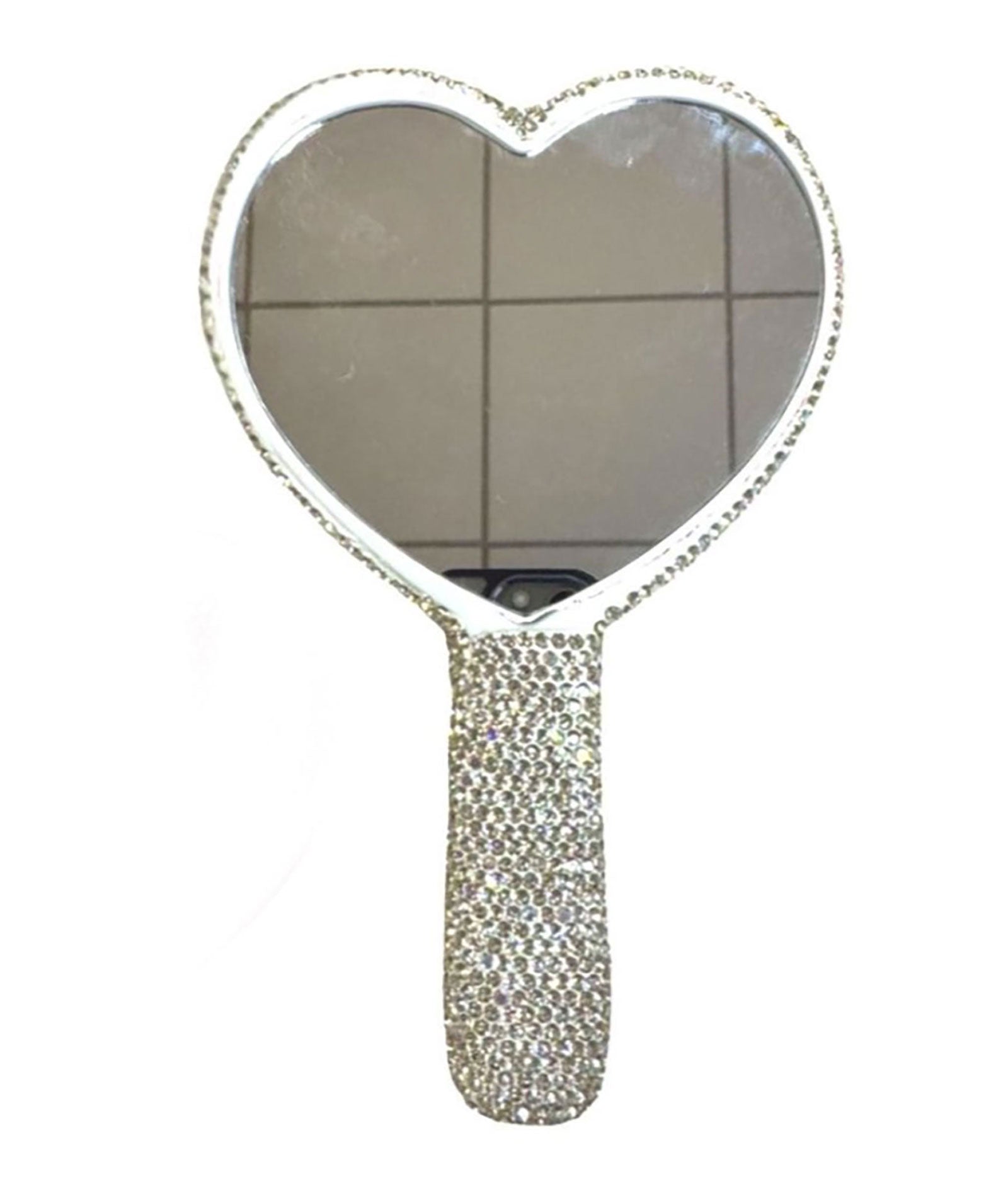 Bari Lynn Heart Mirror - Small Accessories Bari Lynn Silver