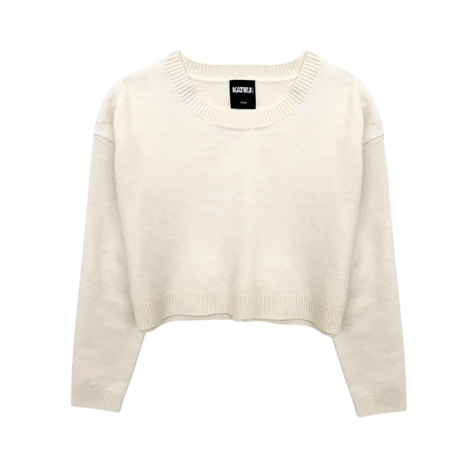 Katie J NYC Girls Marlena Sweater Girls Casual Tops Katie J NYC Cream Y/S (7/8)
