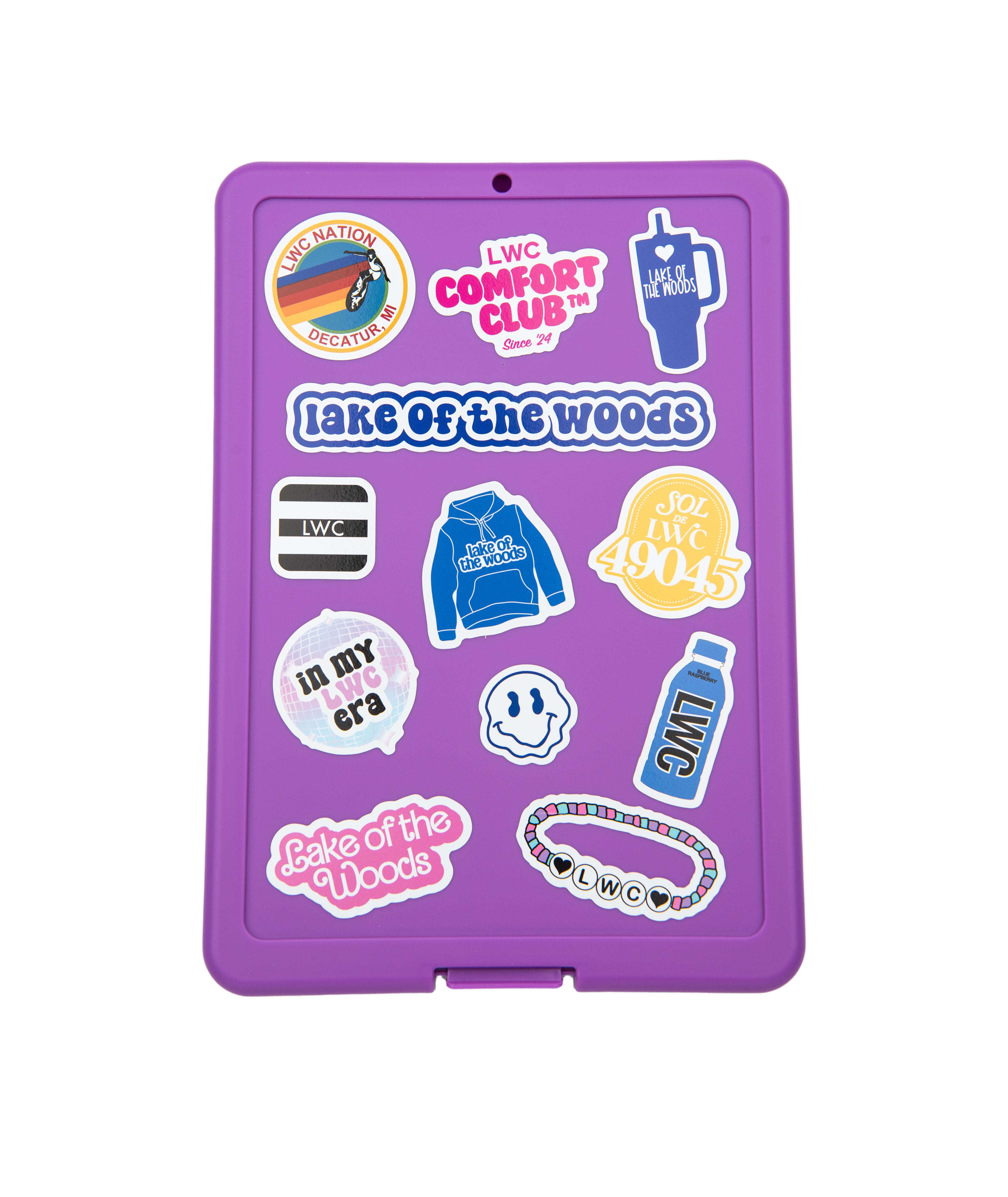 Camp Name Clipboard Distressed/seasonal gifts A Wink and a Nod Multi Lake of the Woods