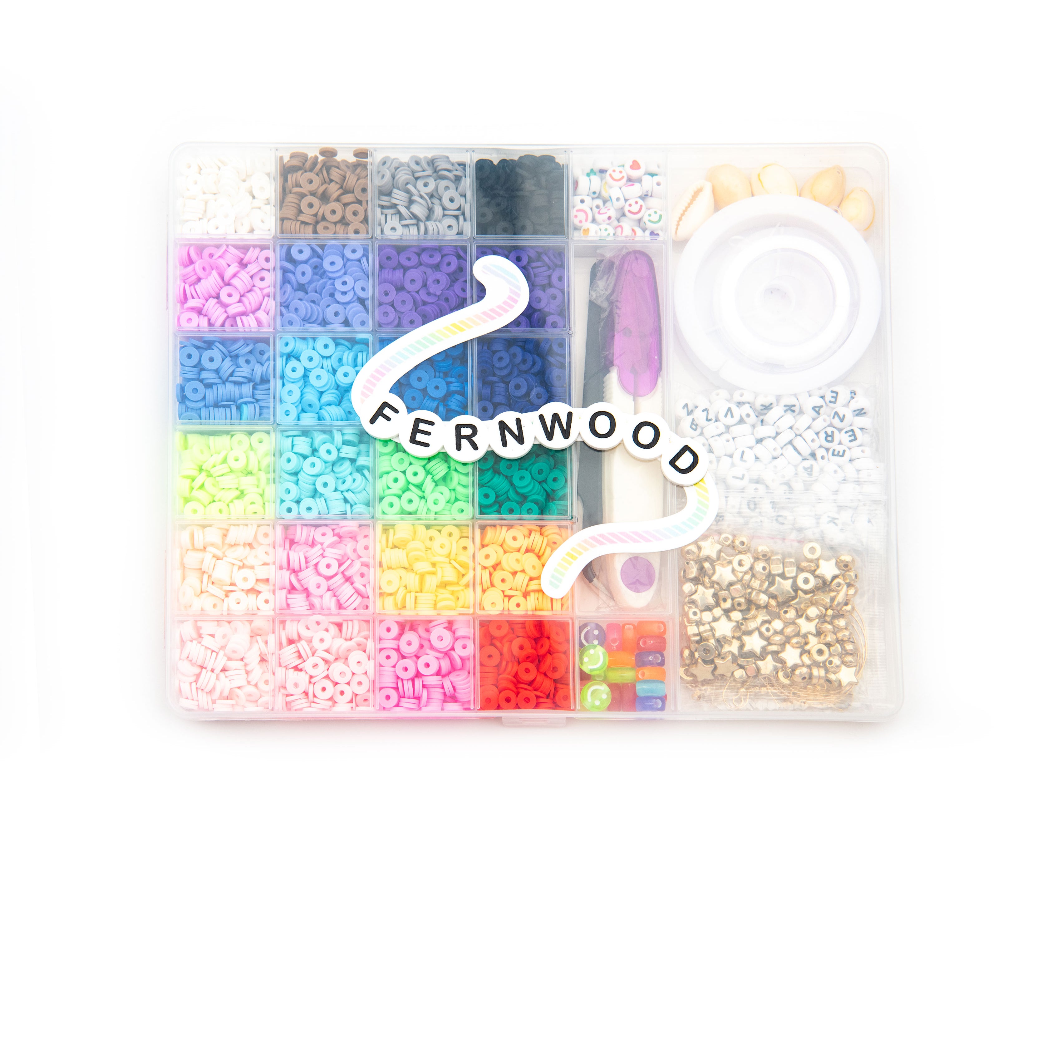 Camp Name Bead Kit Camp A Wink and a Nod Multi Fernwood