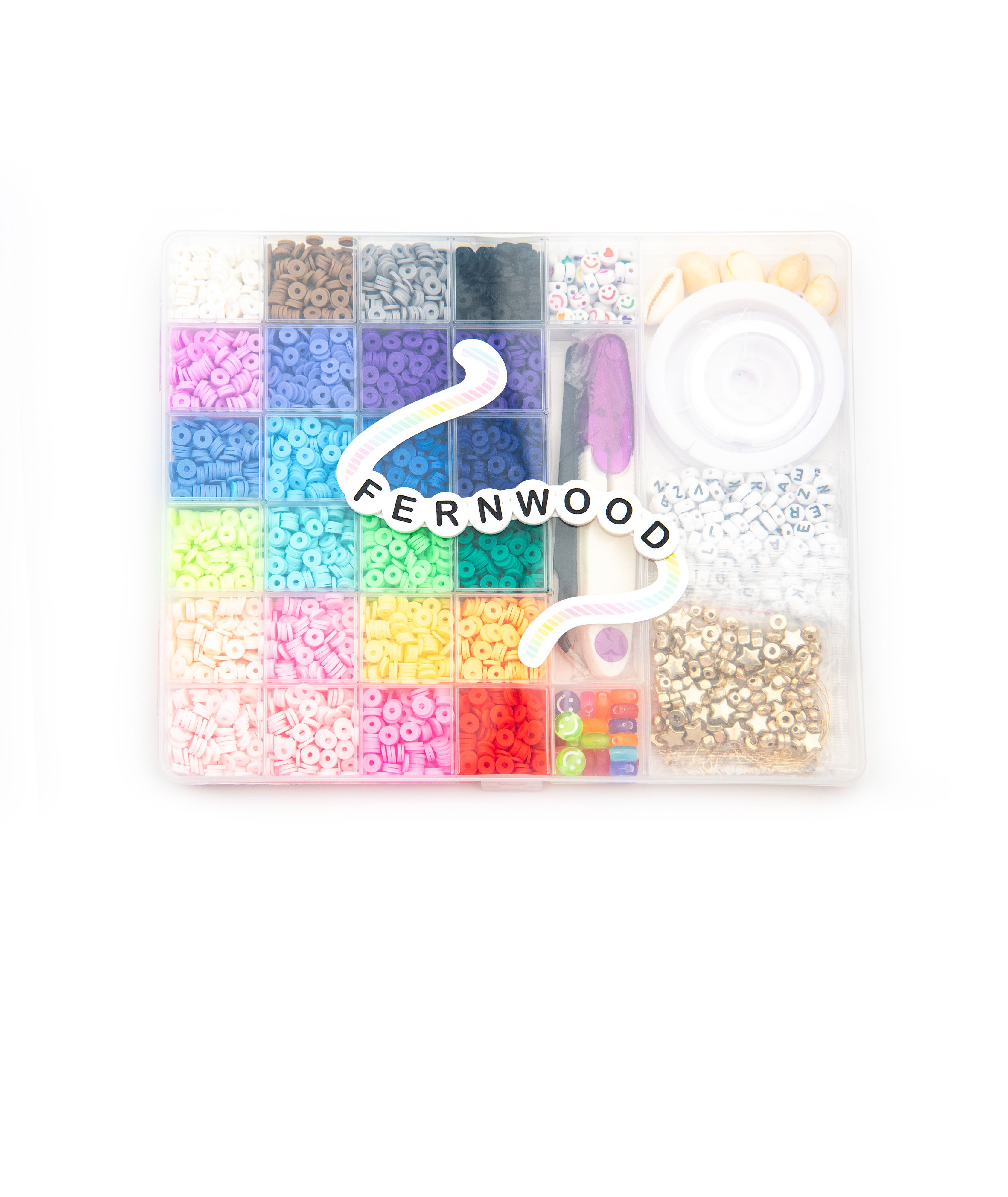 Camp Name Bead Kit Camp A Wink and a Nod Multi Fernwood
