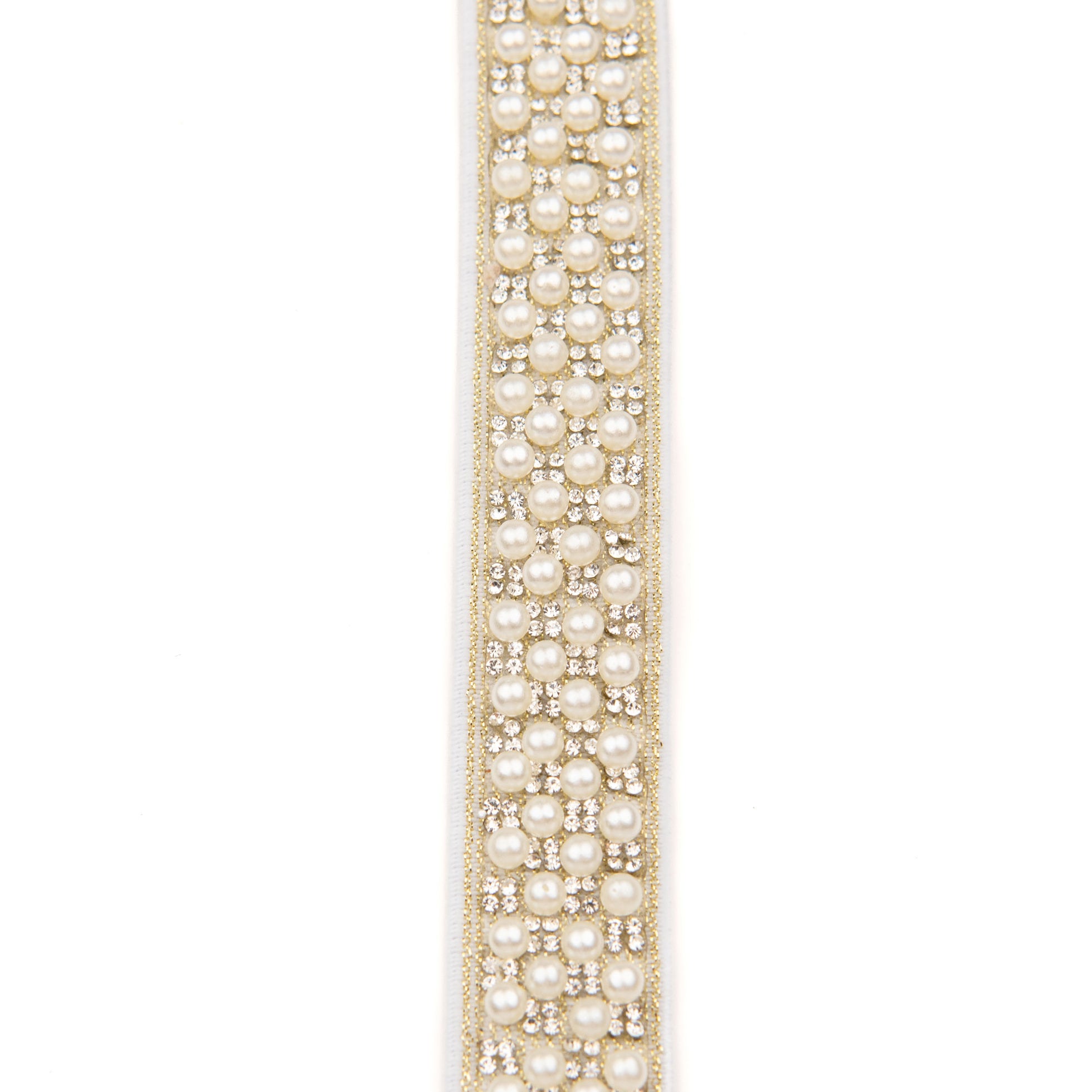 By Debra Girls Pearl Elastic Belt Accessories By Debra Gold Y/S (7/8)