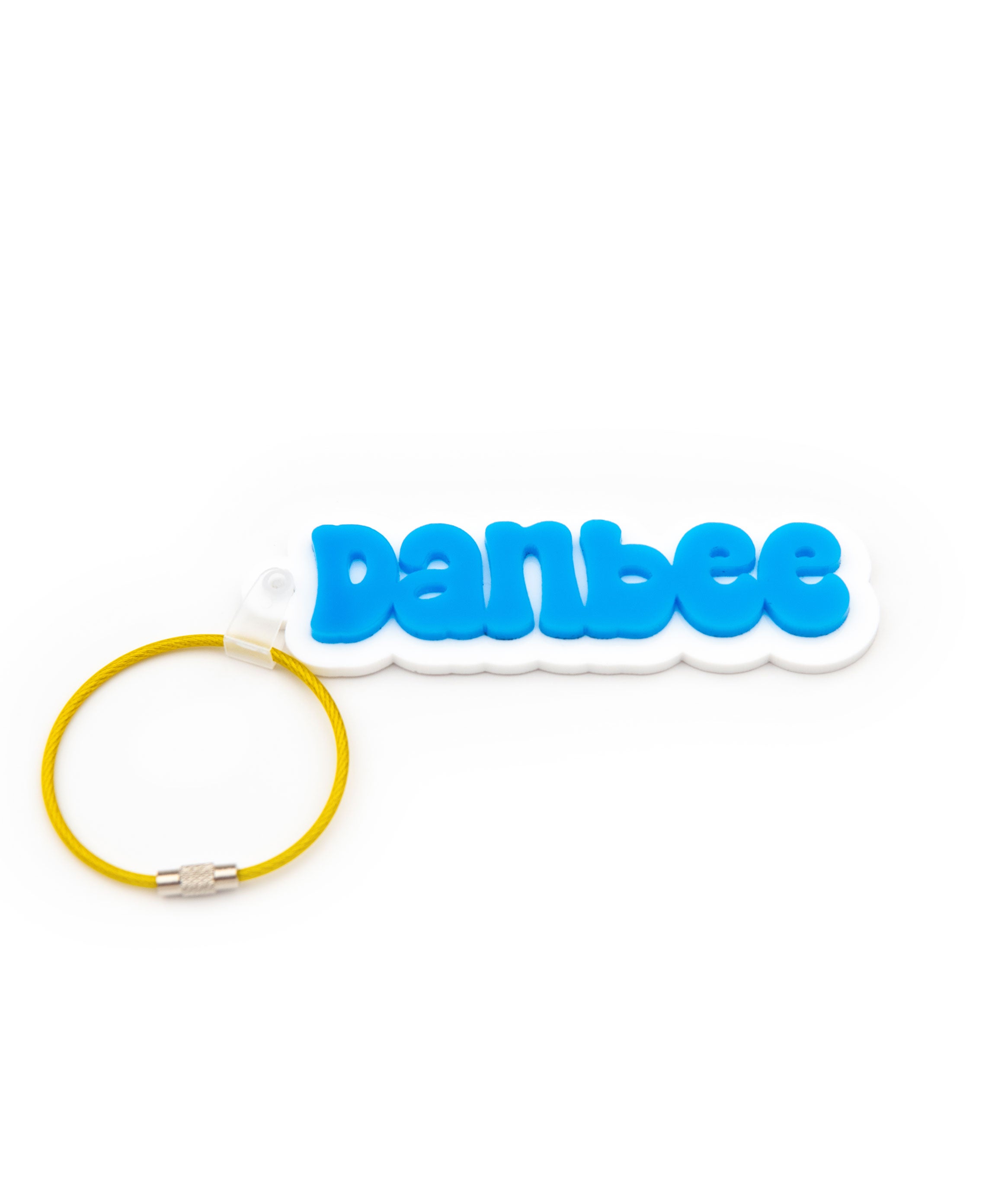 Camp Name Acrylic Key Chains Distressed/seasonal gifts A Wink and a Nod Multi Danbee