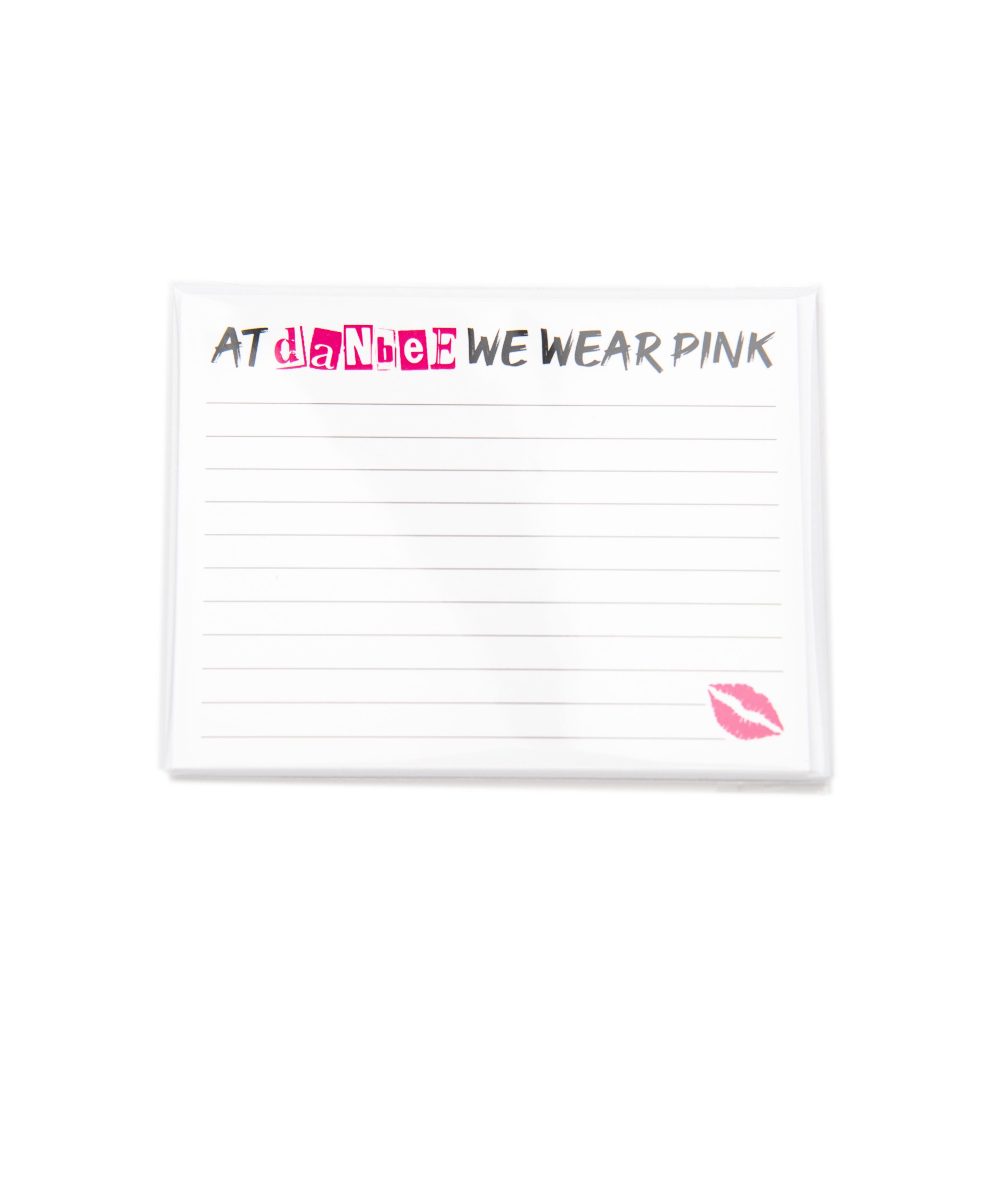 Camp Name Mean Girl Lined Notecards Pack of 8 Distressed/seasonal gifts A Wink and a Nod Multi Danbee