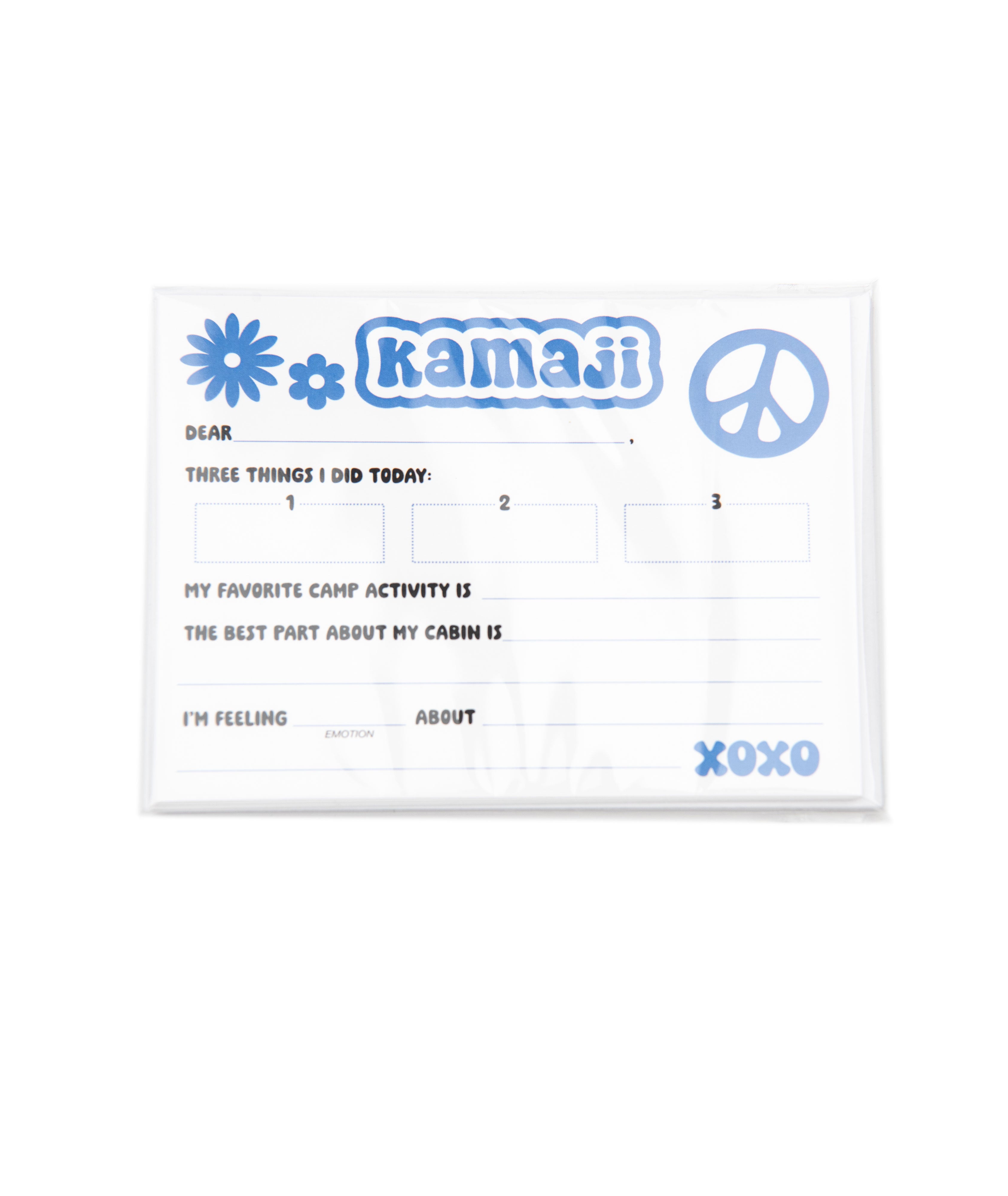 Camp Name Foxy Fill in the Blank Notecards Pack of 8 Distressed/seasonal gifts A Wink and a Nod Multi Kamaji