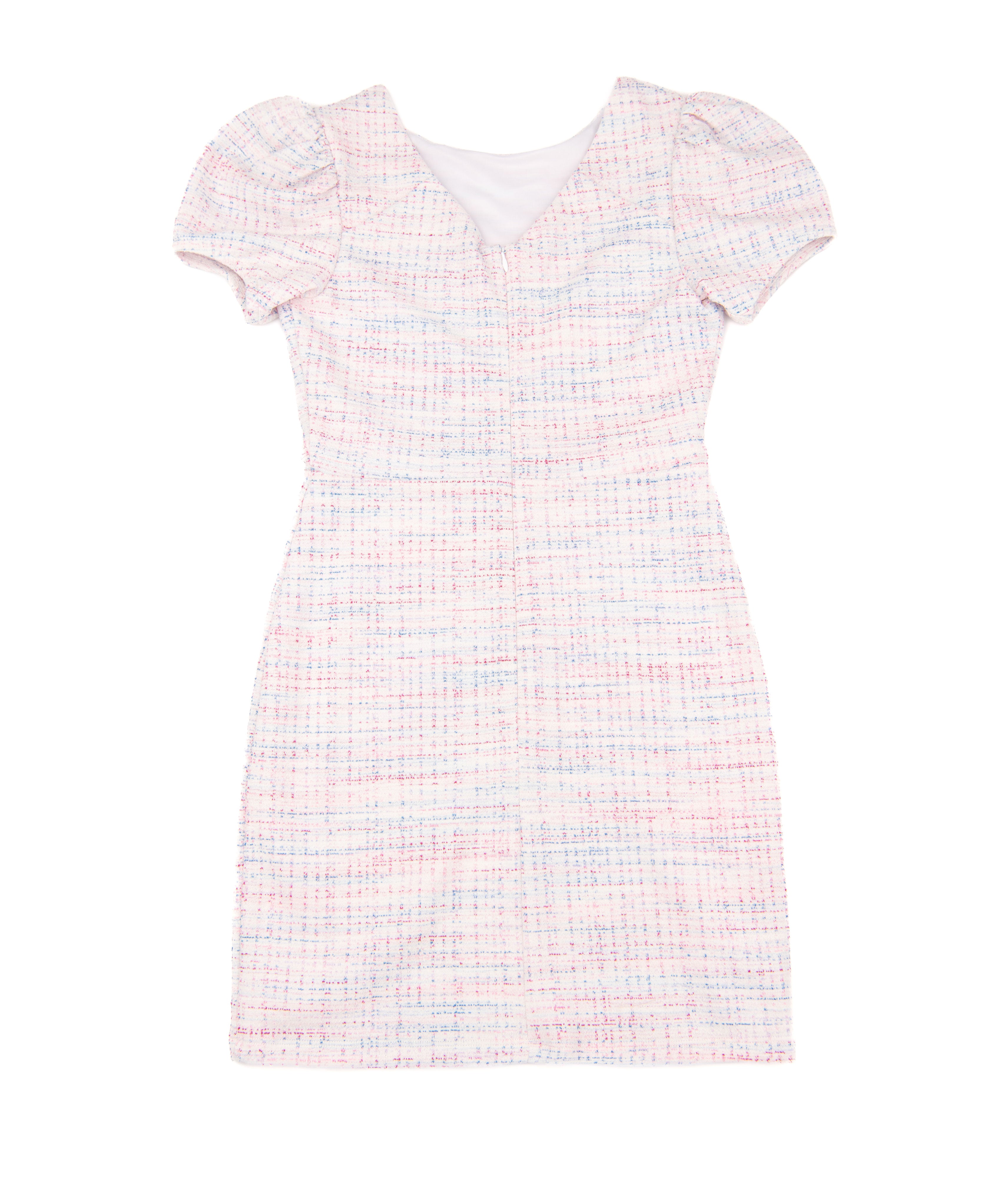 By Debra Girls Mia Primary Tweed Puff Sleeve Sheath Dress Girls Special Dresses By Debra