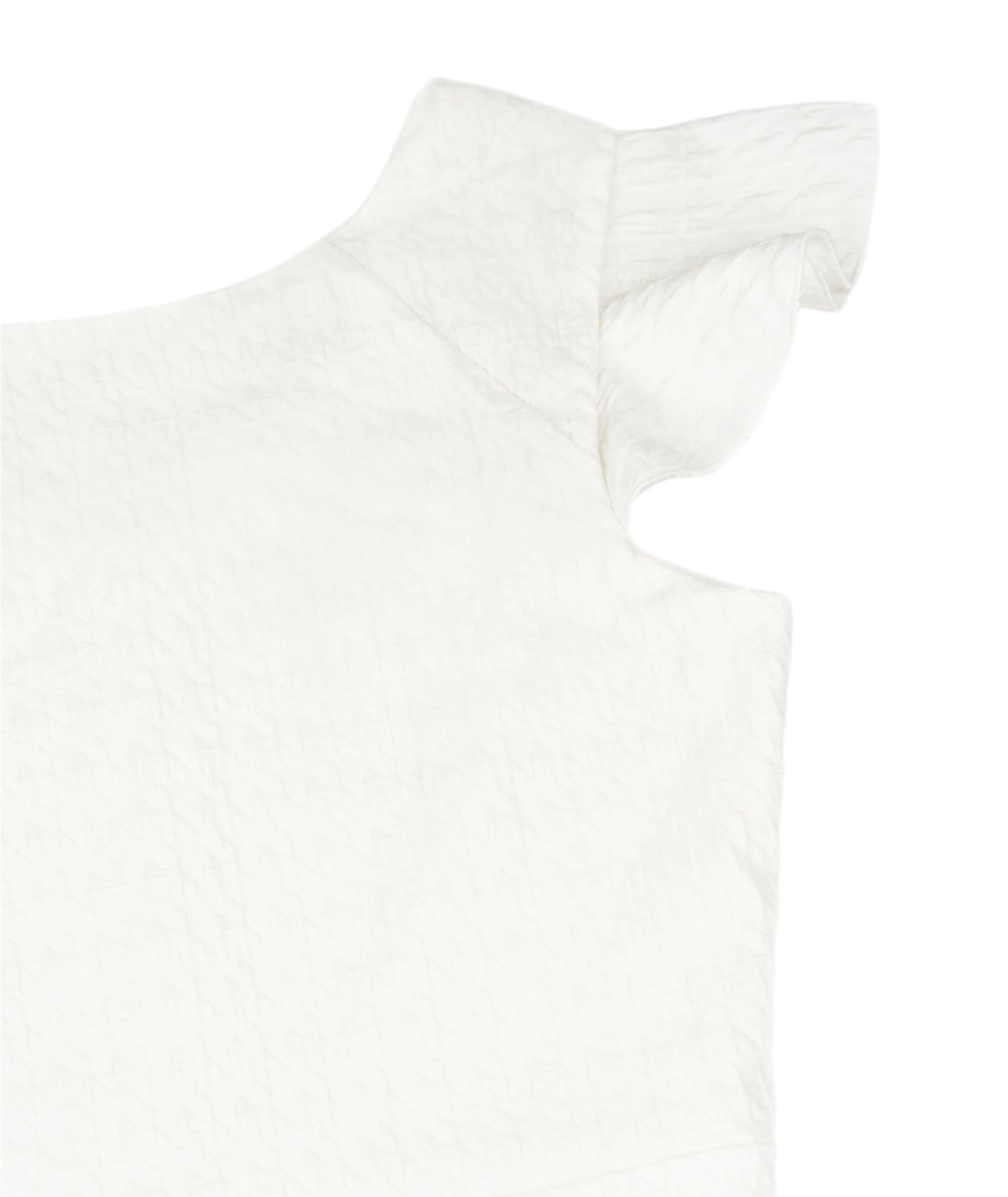 By Debra Girls Milly Ivory Pucker Flutter Sleeve Straight Dress Girls Special Dresses By Debra