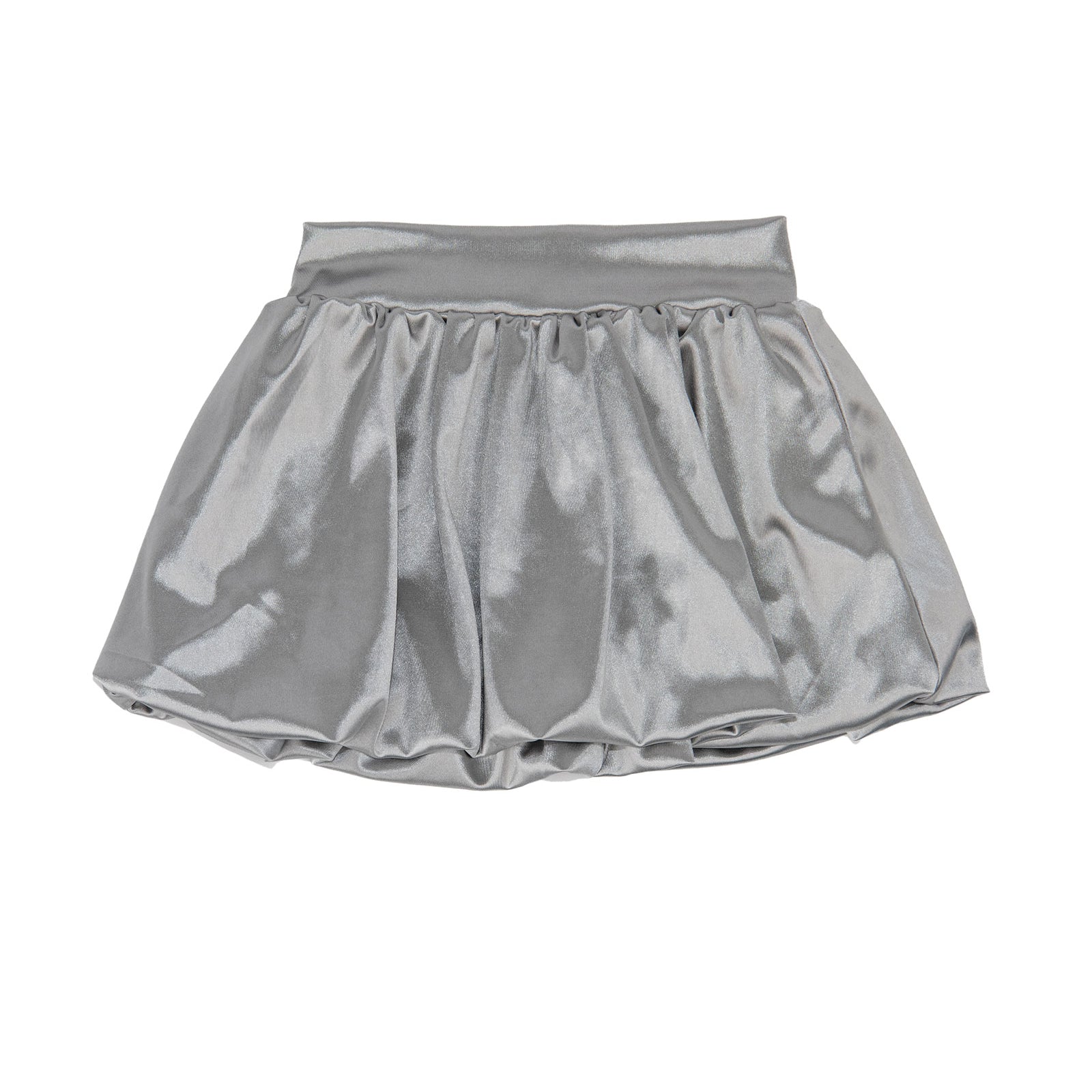 FBZ Girls Nadja Sateen Skirt Girls Special Bottoms FBZ Flowers By Zoe Silver Y/S (7/8)