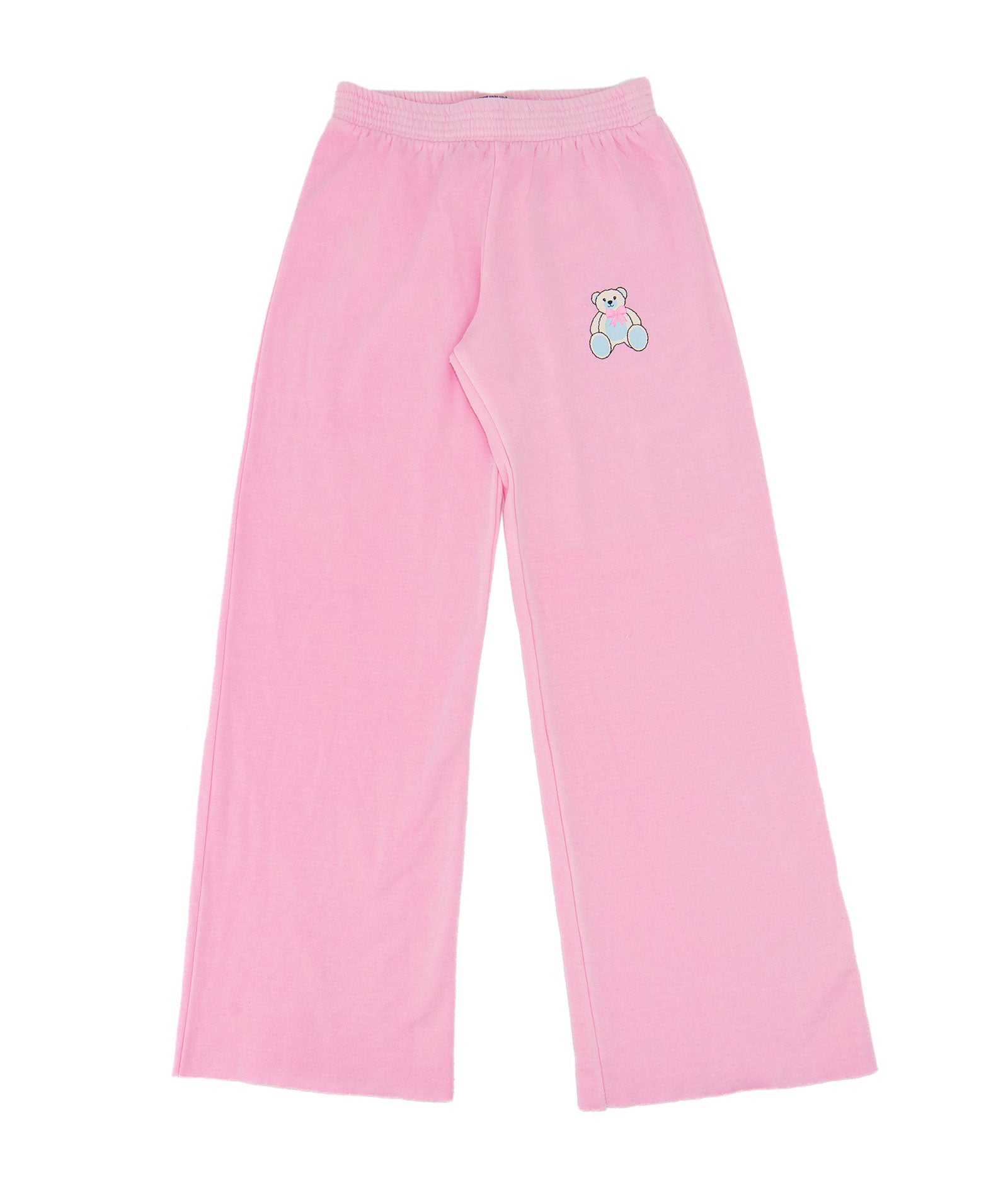 Firehouse Girls Teagan Teddy Wide Leg Sweatpants Ice Pink Girls Casual Bottoms Firehouse Ice Pink Y/4