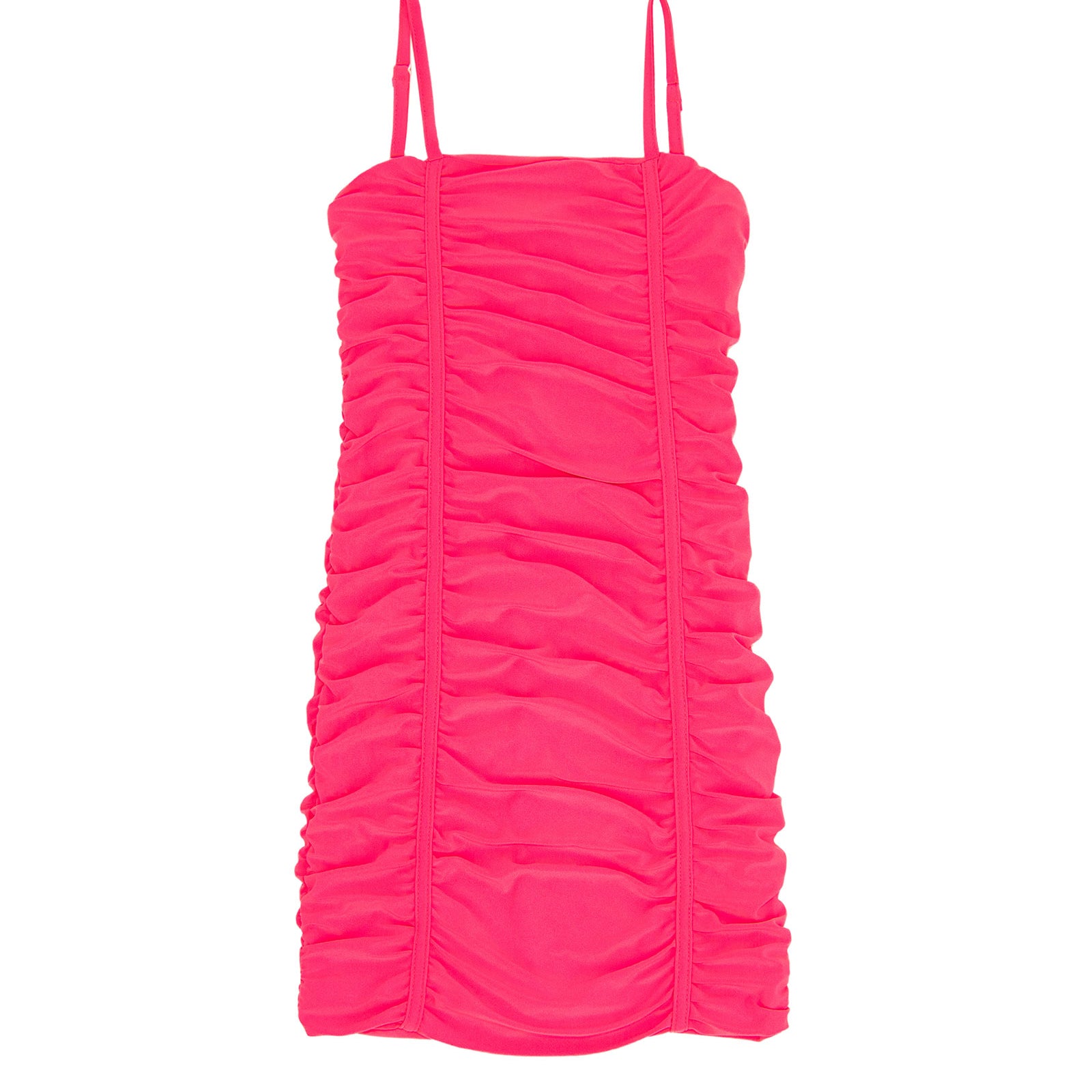 Cheryl Creations Girls Ava Dress Girls Casual Dresses Cheryl Creations Hot Pink Y/S (7/8)