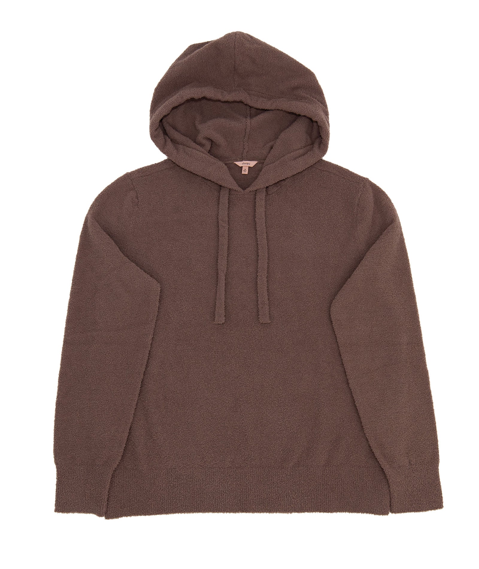 Eberjey Women Recycled Boucle Hoodie Taupe Womens Casual Tops Eberjey Taupe Juniors/Women XS