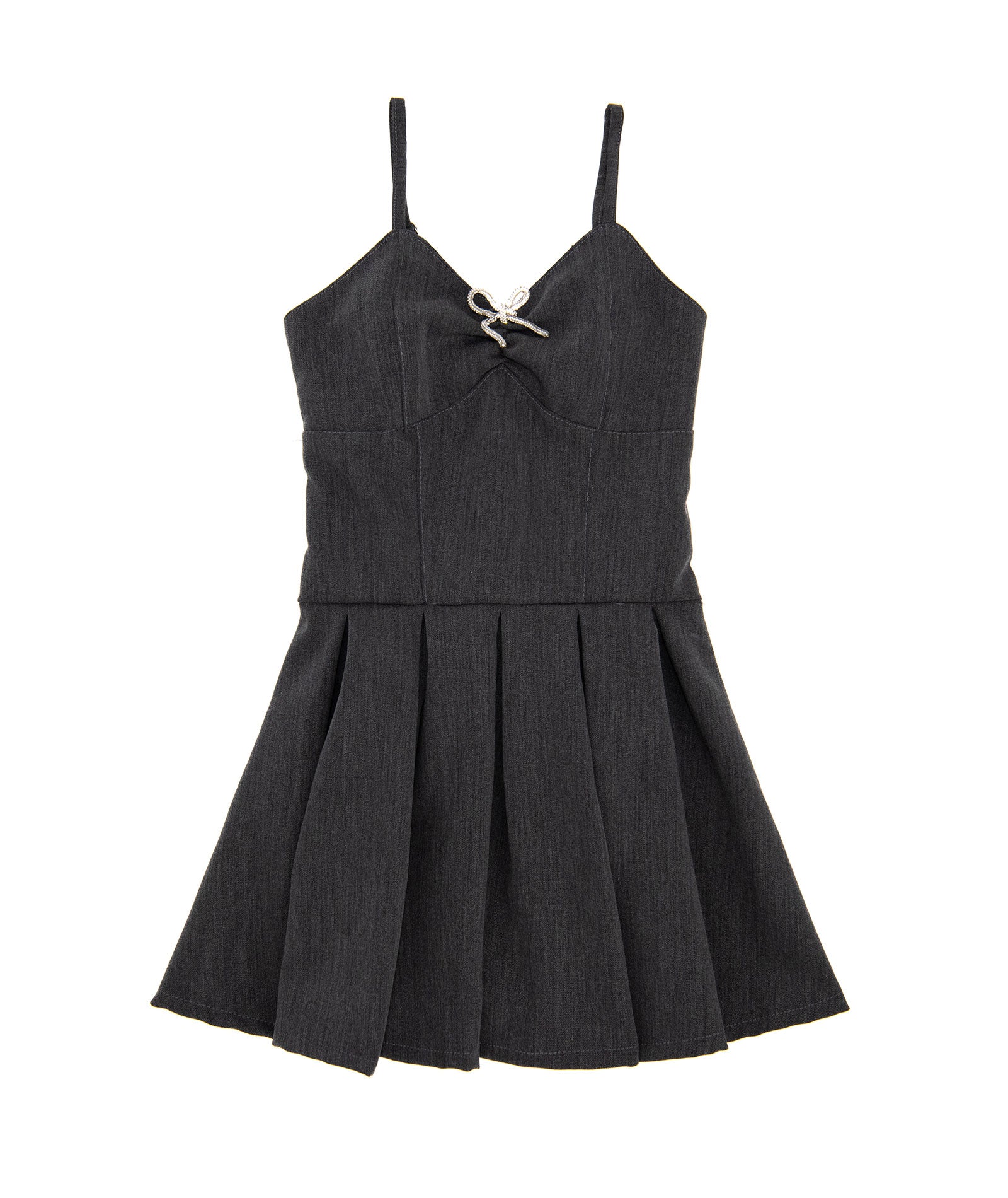 FBZ Girls Carine Gabardine Bow Dress Girls Special Dresses FBZ Flowers By Zoe