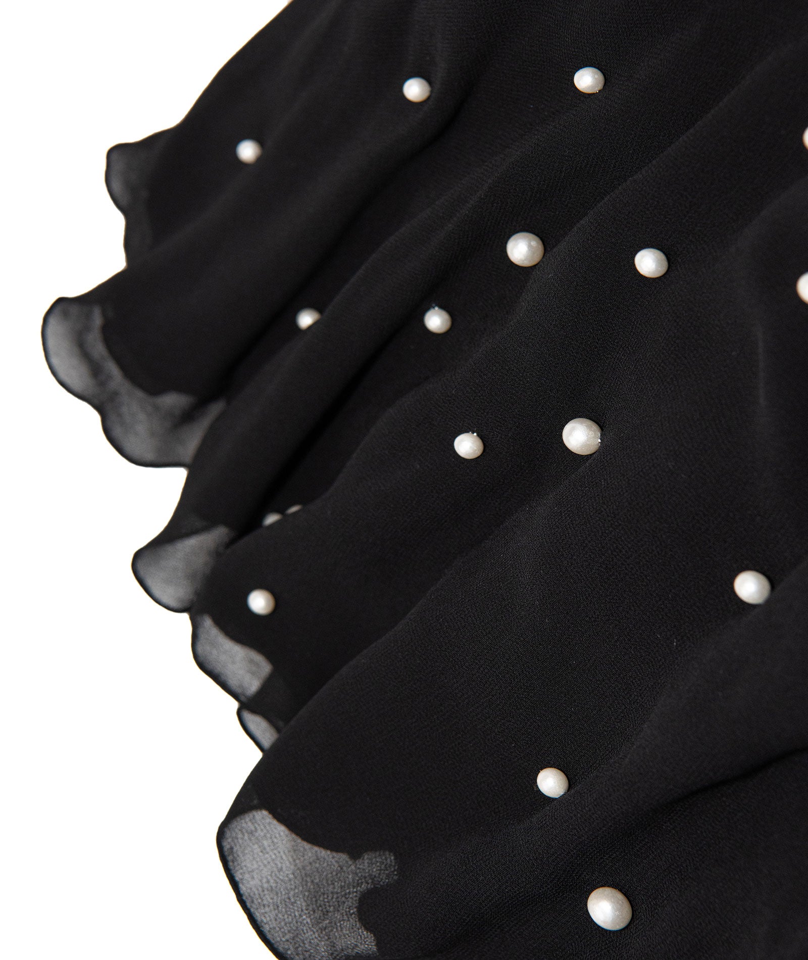 FBZ Girls Katja Pearl Bead Chiffon Skirt Girls Special Bottoms FBZ Flowers By Zoe