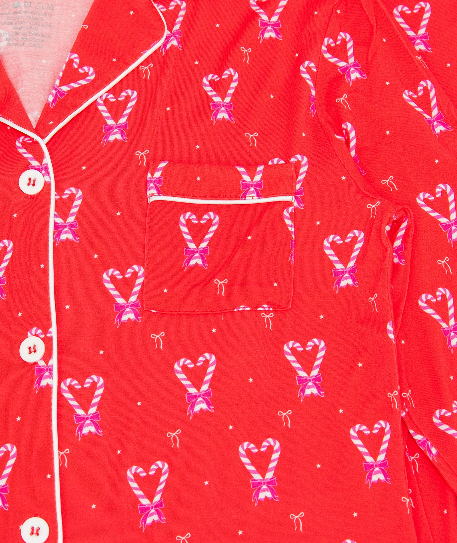 Katie J NYC Juniors Christmas 25 Maia Pants PJ Set Accessories Katie J NYC