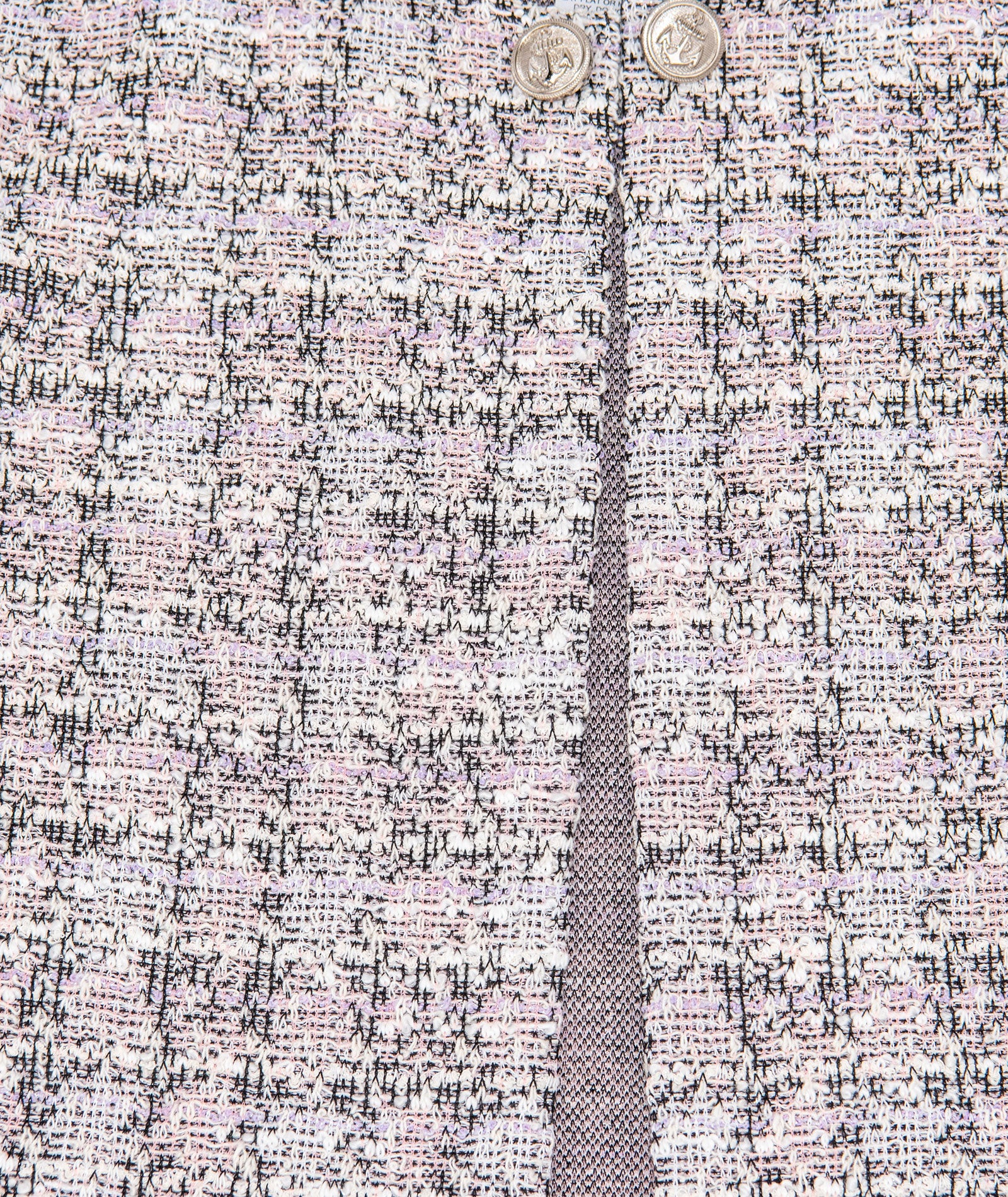 By Debra Girls Jackie Pink/White/Black Boucle Jacket Girls Special Tops By Debra