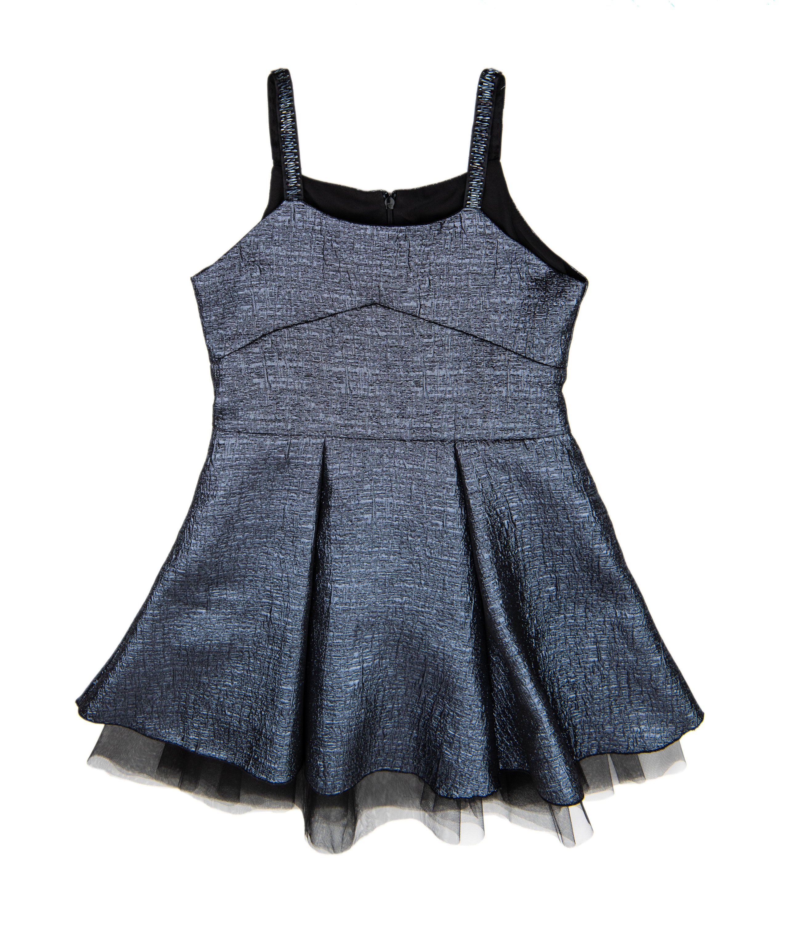 Zoe Ltd. Girls Henley Slate Party Dress Girls Special Dresses Zoe Ltd.