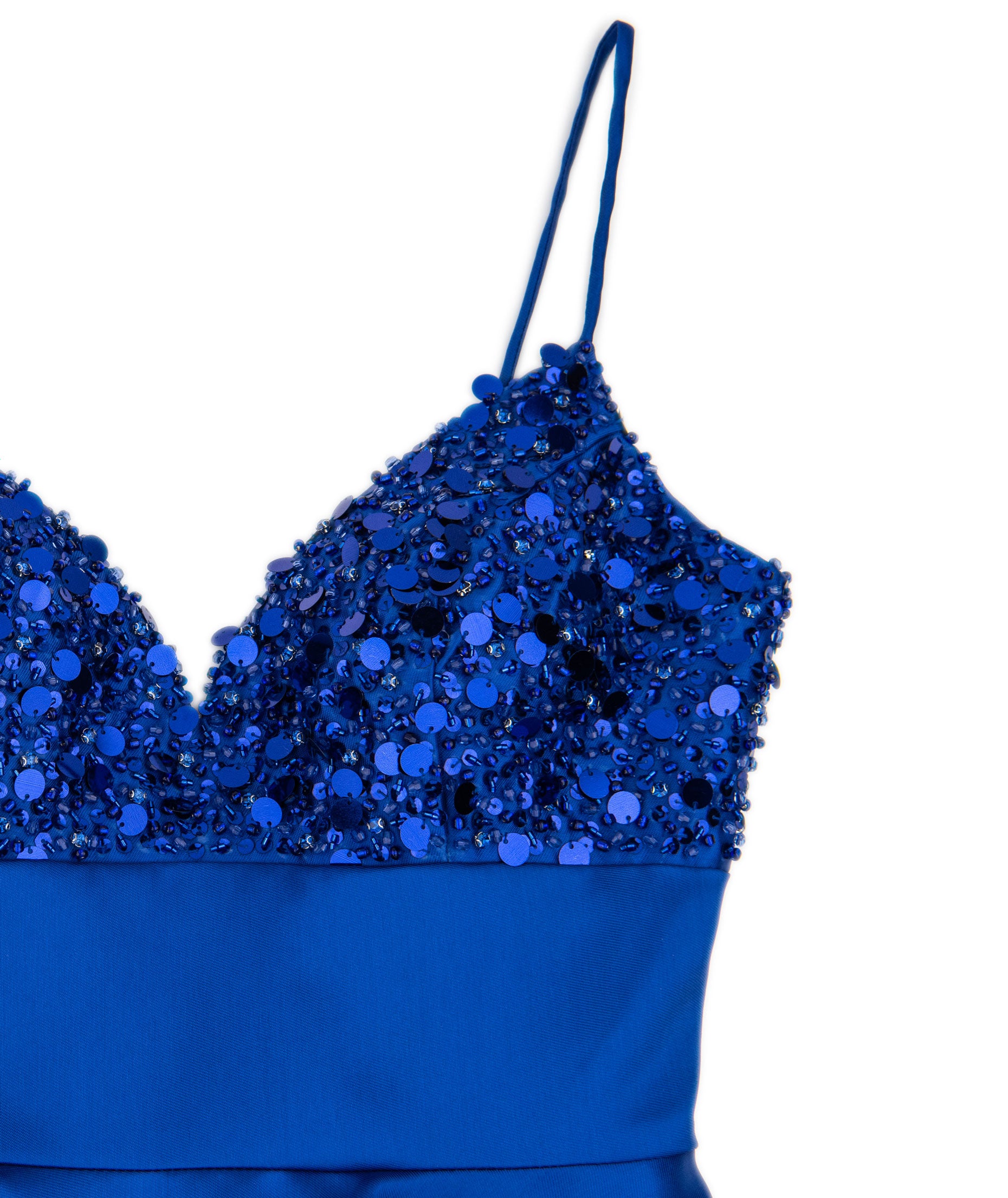 Alyce Women Royal Blue Sequin Top Hailey Dress Girls Special Dresses Alyce