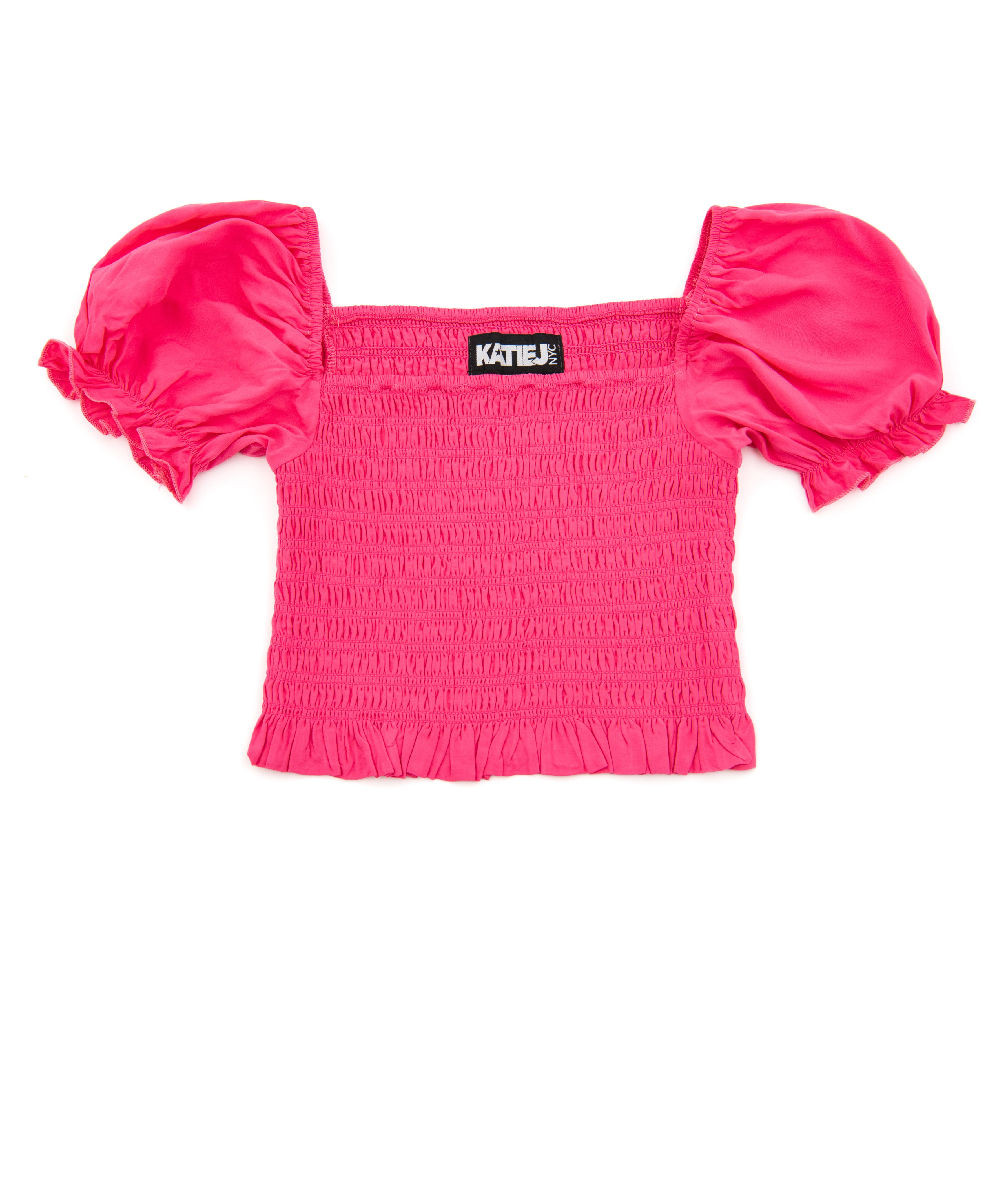 Katie J NYC Girls Marlee Top 2 Distressed/seasonal girls Katie J NYC Vintage Rose Y/S (7/8)
