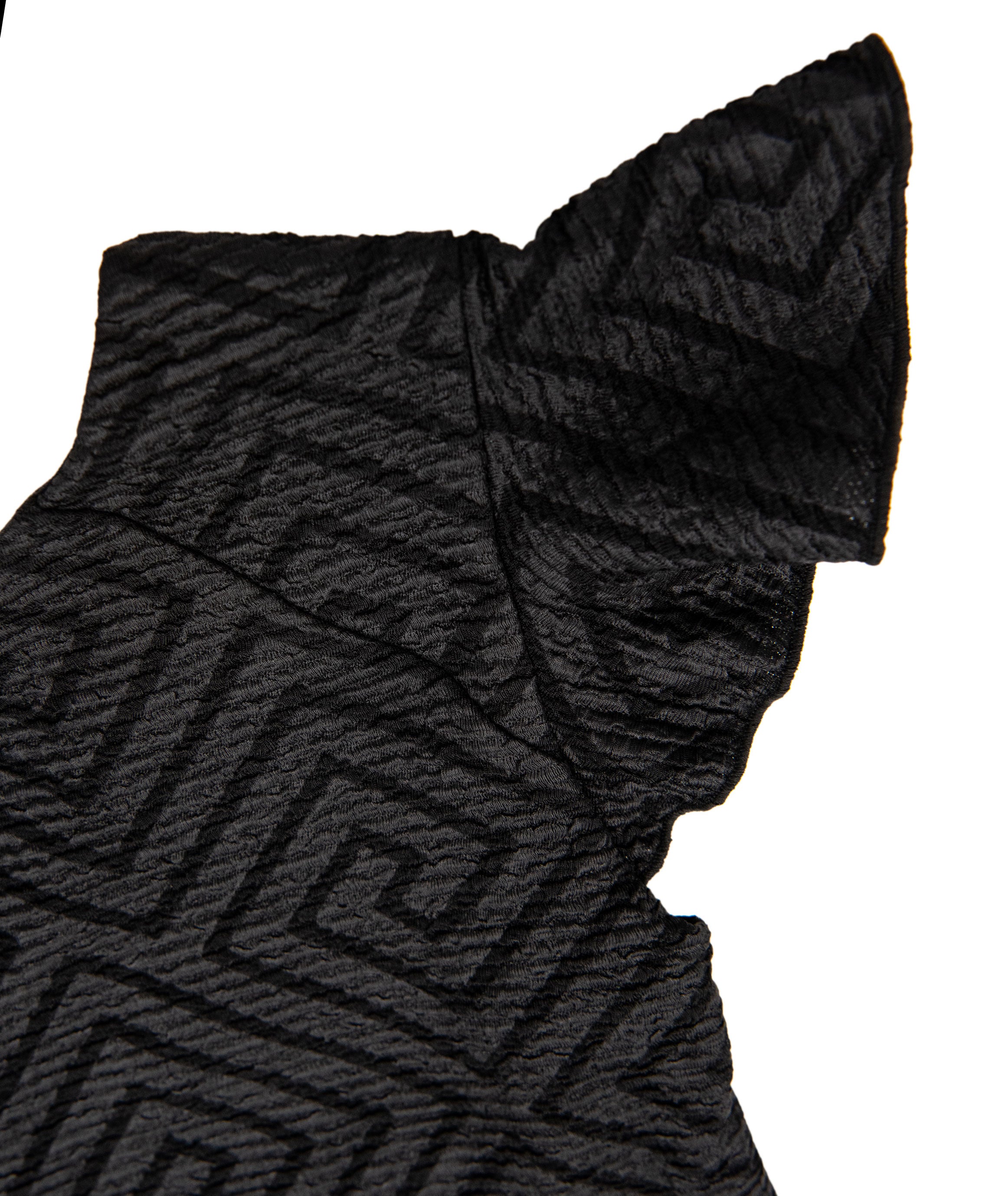 By Debra Girls Nadine Black Pattern Flutter Sleeve Fit and Flare Dress Girls Special Dresses By Debra