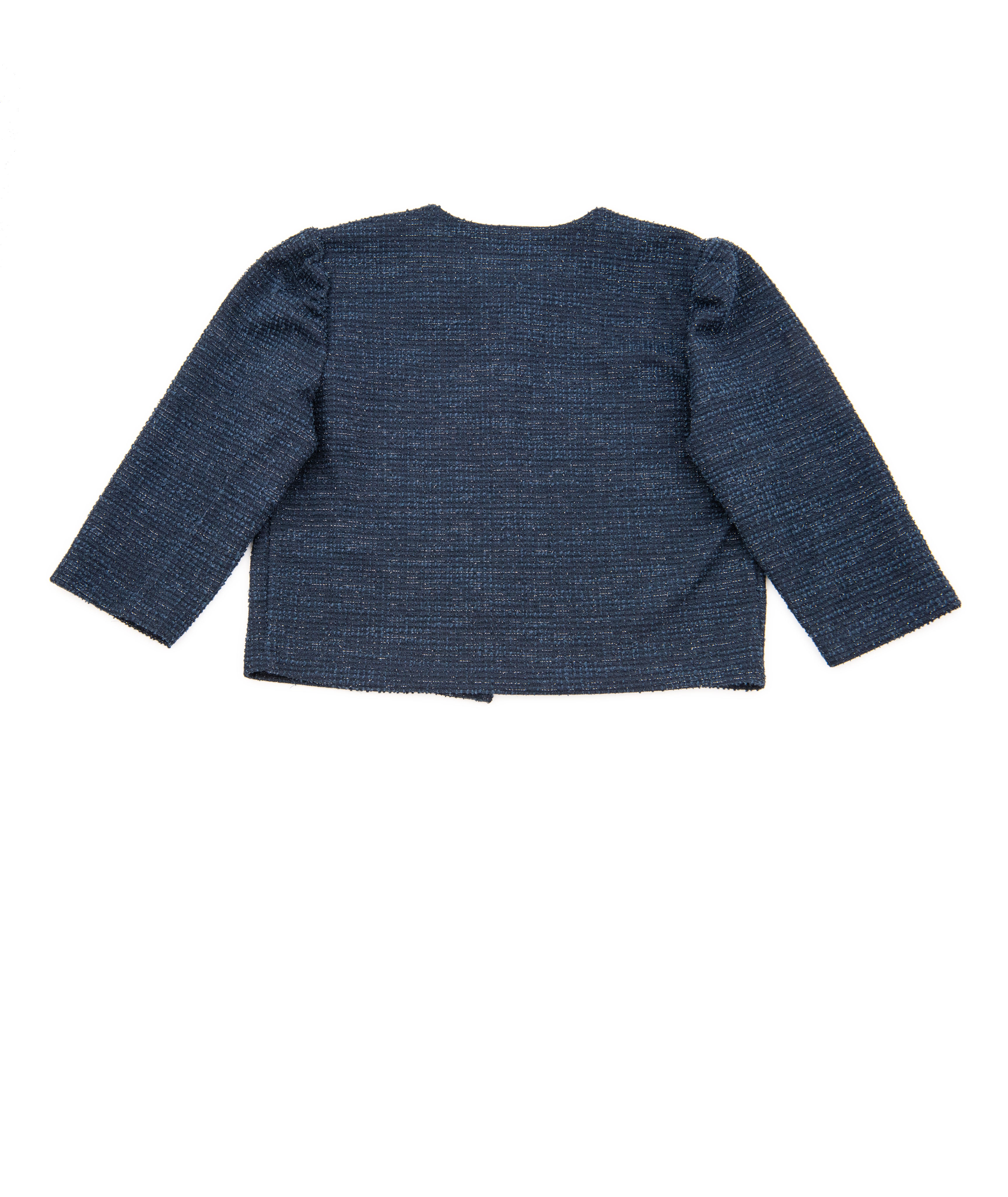 By Debra Girls Jackie Navy Boucle Jacket Girls Special Tops By Debra