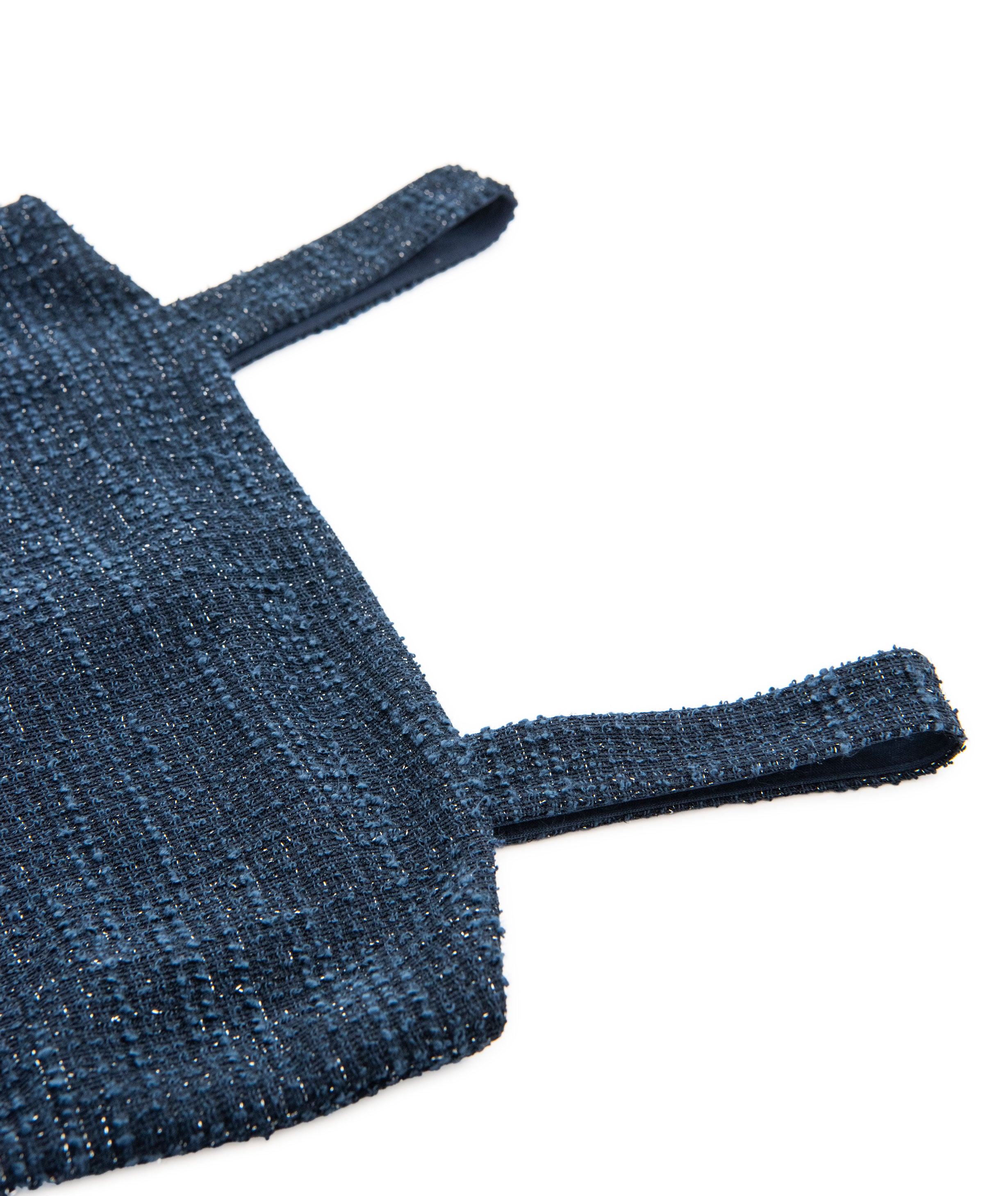 By Debra Girls Cara Navy Boucle Straight Strap Dress Girls Special Dresses By Debra