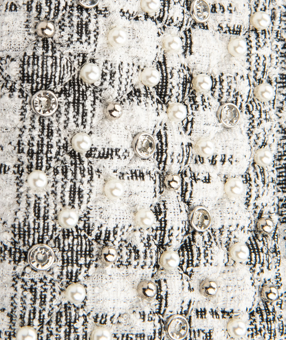 Bari Lynn Bag Pearl Jewelled Tweed Accessories Bari Lynn