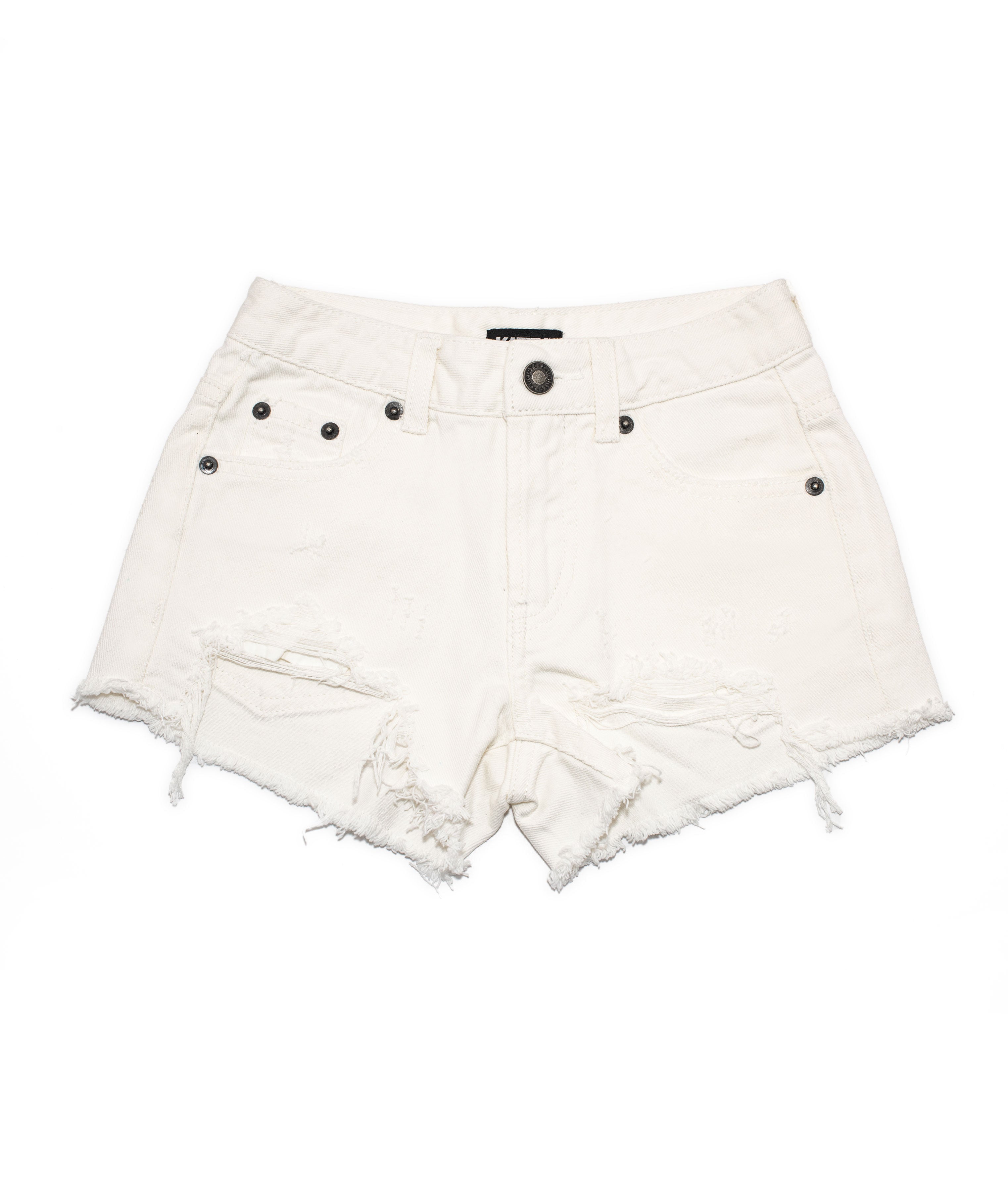 Katie J NYC Girls Malibu White Jean Shorts Girls Denim Katie J NYC