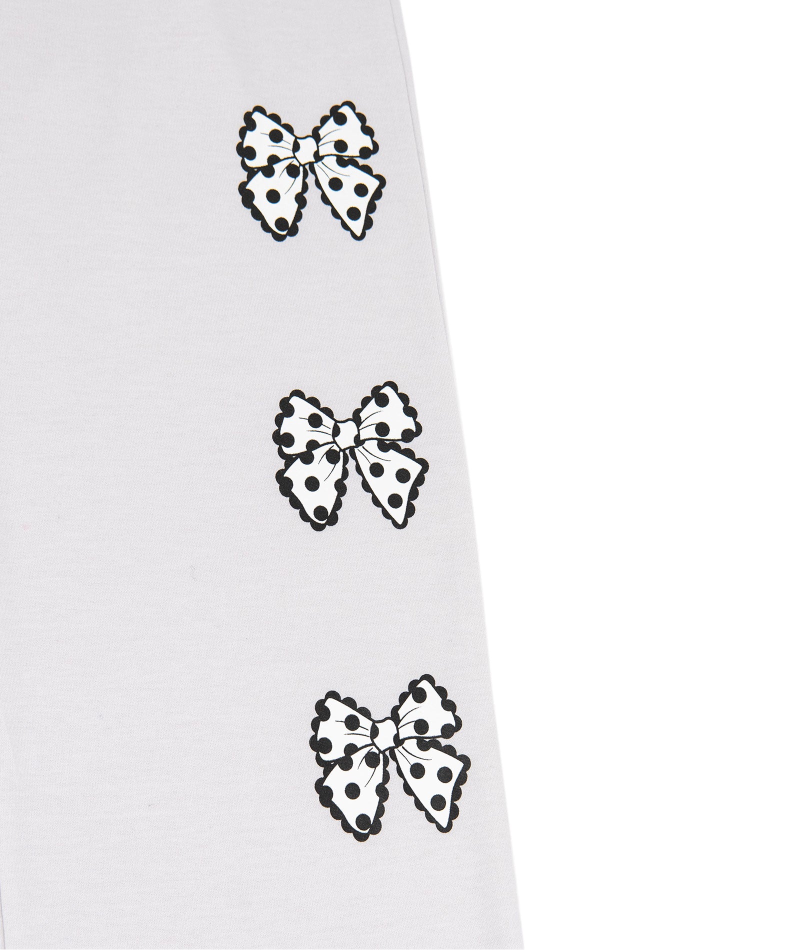 Firehouse Girls Polka Dot Bow Trio Wide Leg Sweatpants Girls Casual Bottoms Firehouse