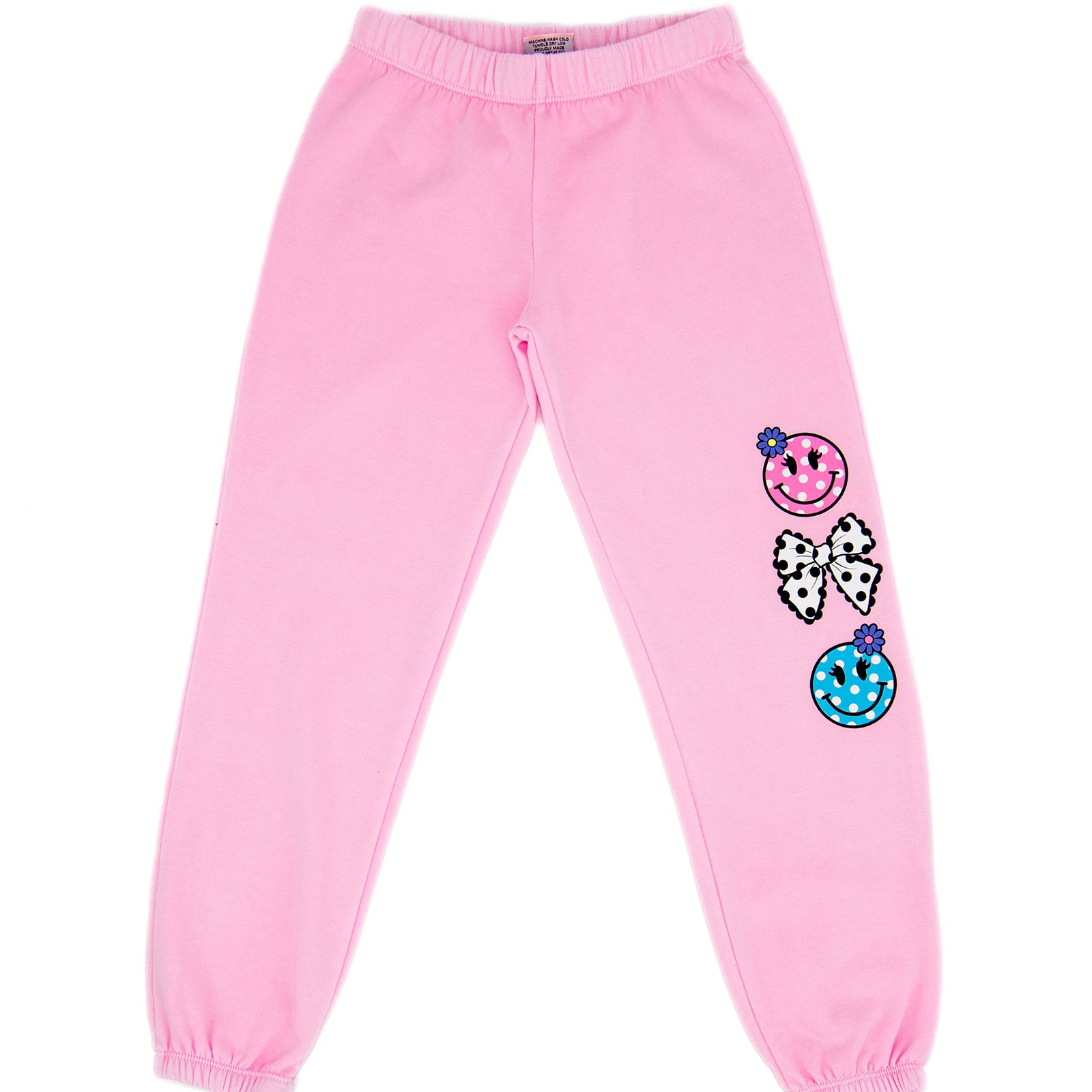 Firehouse Girls Polka Dot Smiley Sweatpants