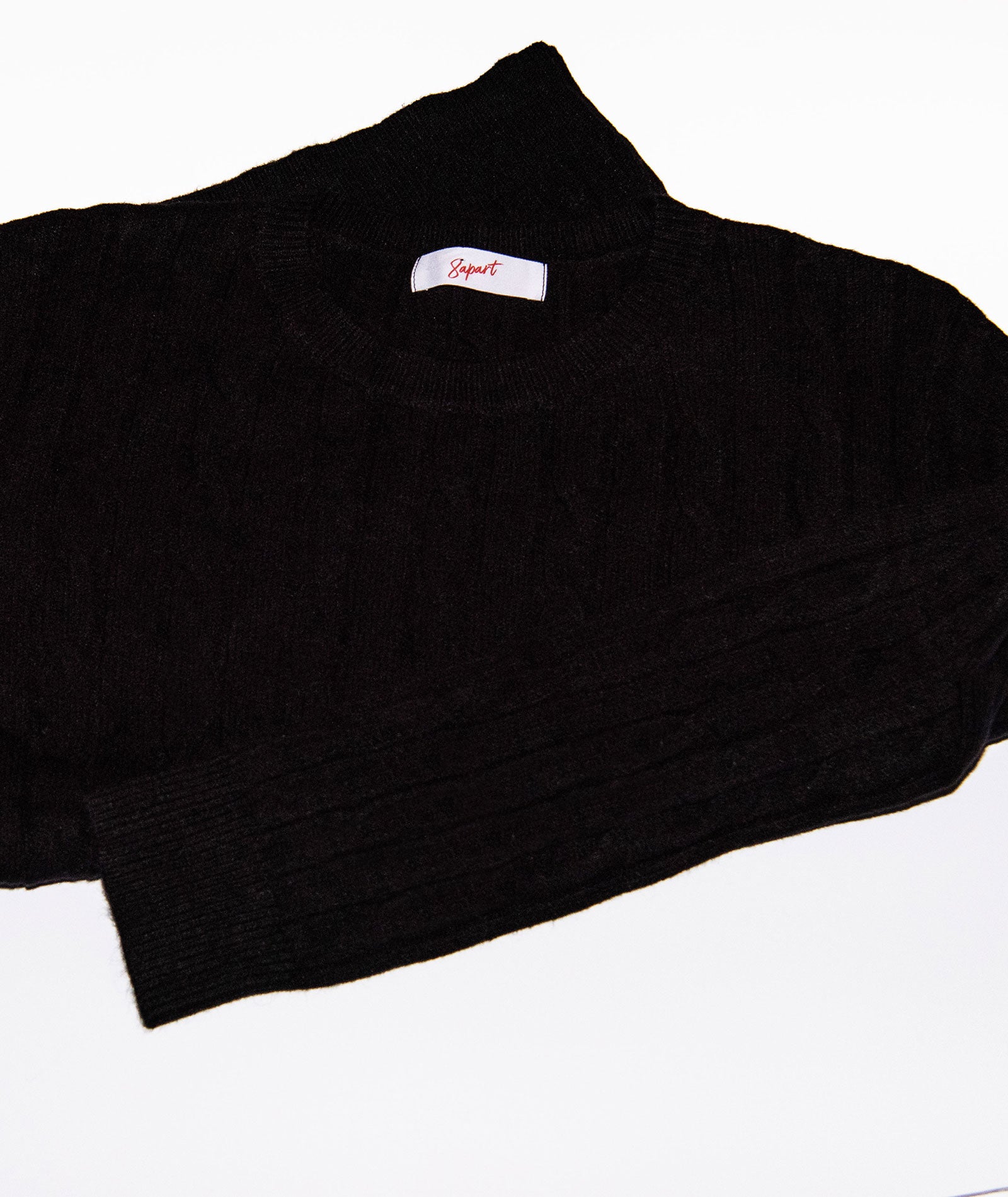 8apart Women Cleo Cable Crew Sweater Womens Casual Tops 8apart