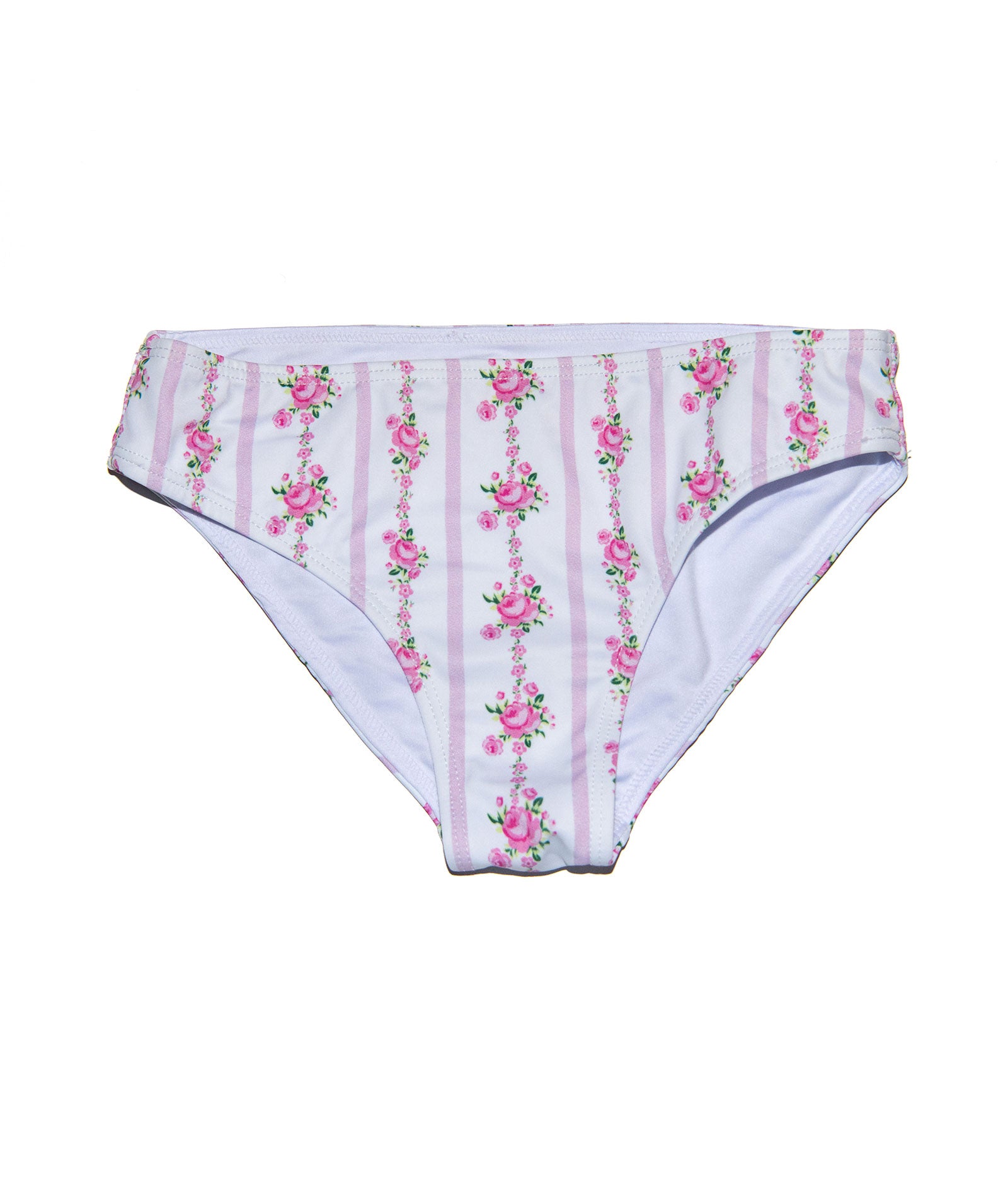 FBZ Girls Pink Stripe Floral Bikini Accessories FBZ Flowers By Zoe