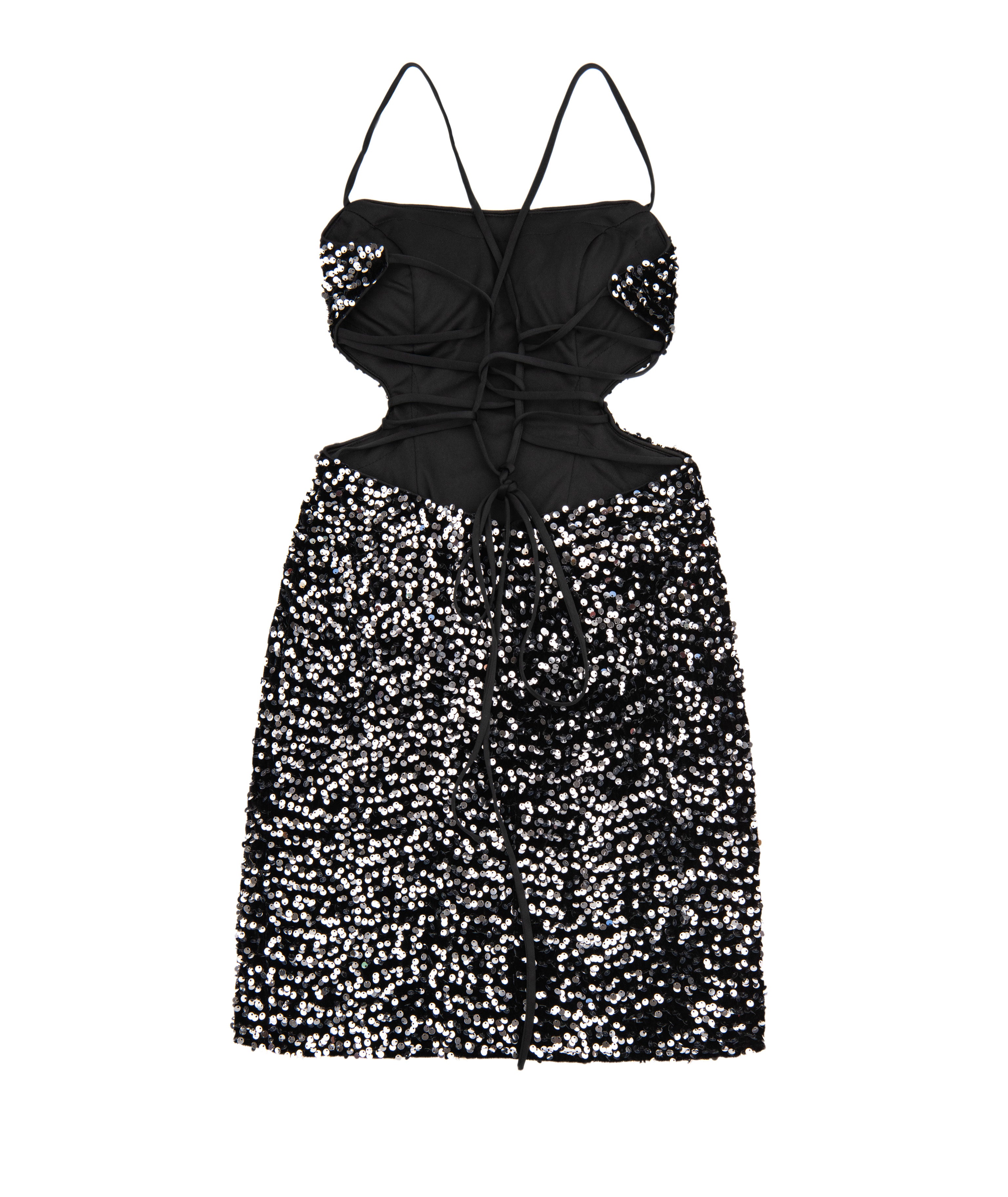 Alyce Women Jocelyn 2 Soft Sequin Lace Up Dress Girls Special Dresses Alyce