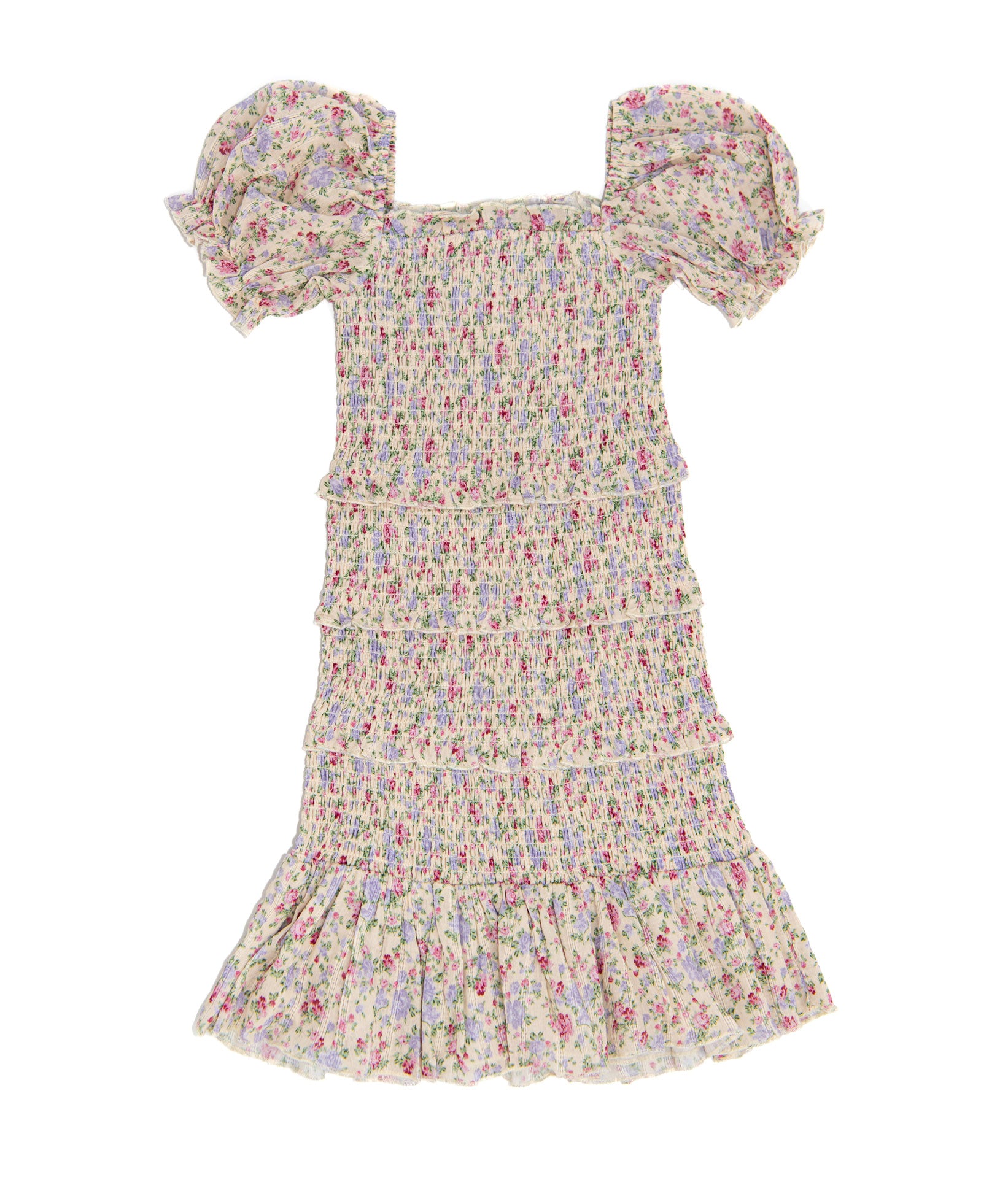 Katie J NYC Girls Mulberry Bouquet Laila Dress Girls Casual Dresses Katie J NYC