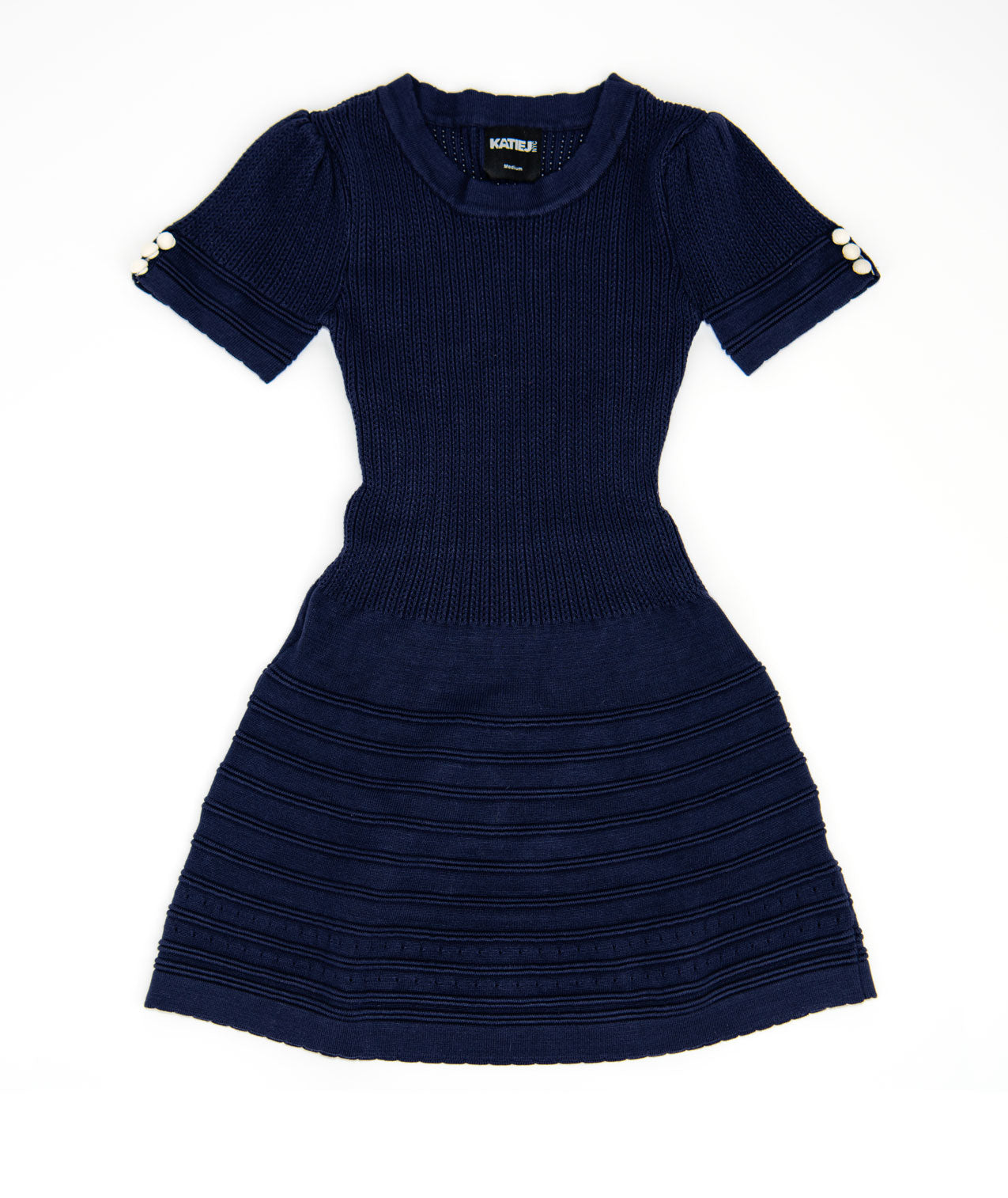Katie J NYC Girls Abigail Dress Girls Special Dresses Katie J NYC Evening Blue Y/S (7/8)