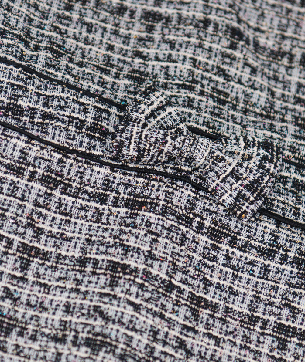 FBZ Girls Ellerie Tweed Bow Dress Girls Special Dresses FBZ Flowers By Zoe