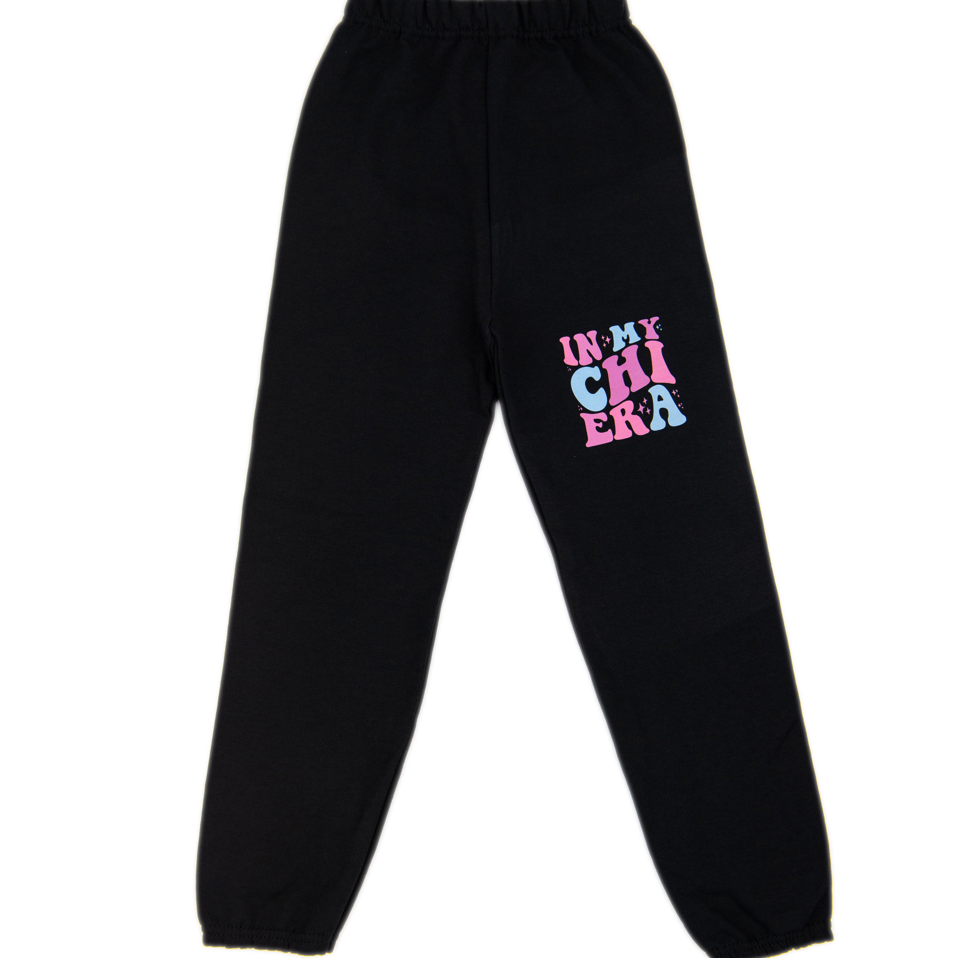Era Black Camp Sweatpants Custom Frankie's Custom Shop Black Y/S (6/8)