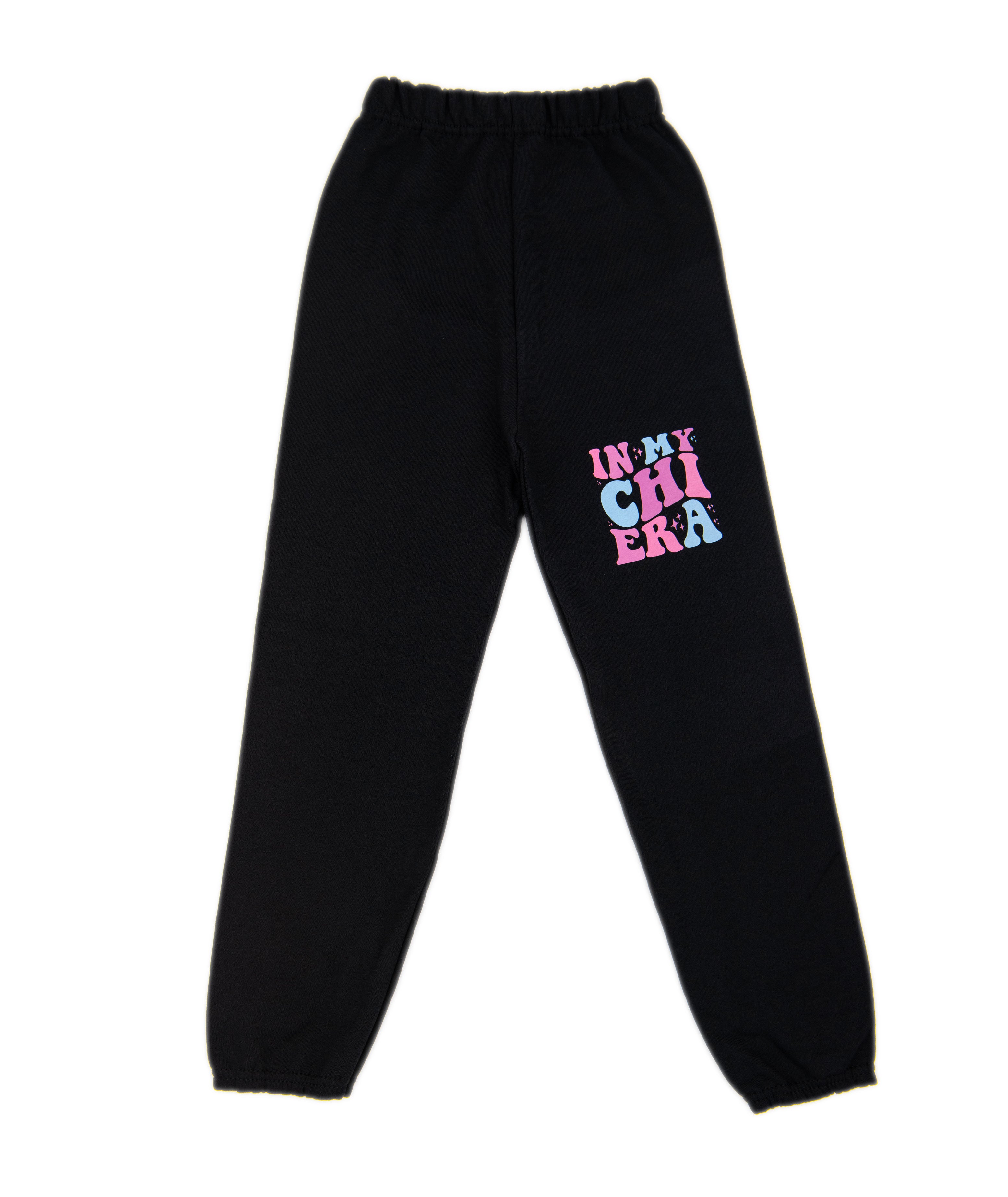 Era Black Camp Sweatpants Custom Frankie's Custom Shop Black Y/S (6/8)