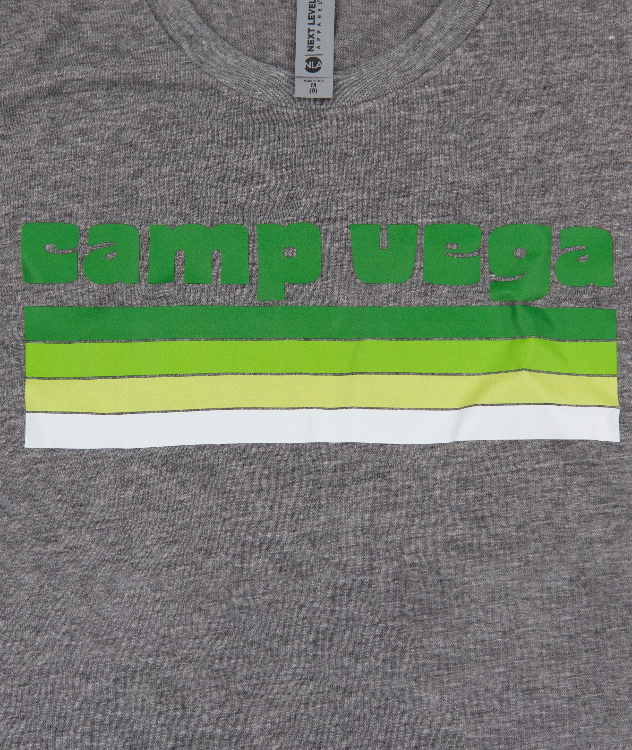 Girls Vega Chunky Lines Heather Grey Camp Tank Distressed/seasonal girls Frankie's Exclusives