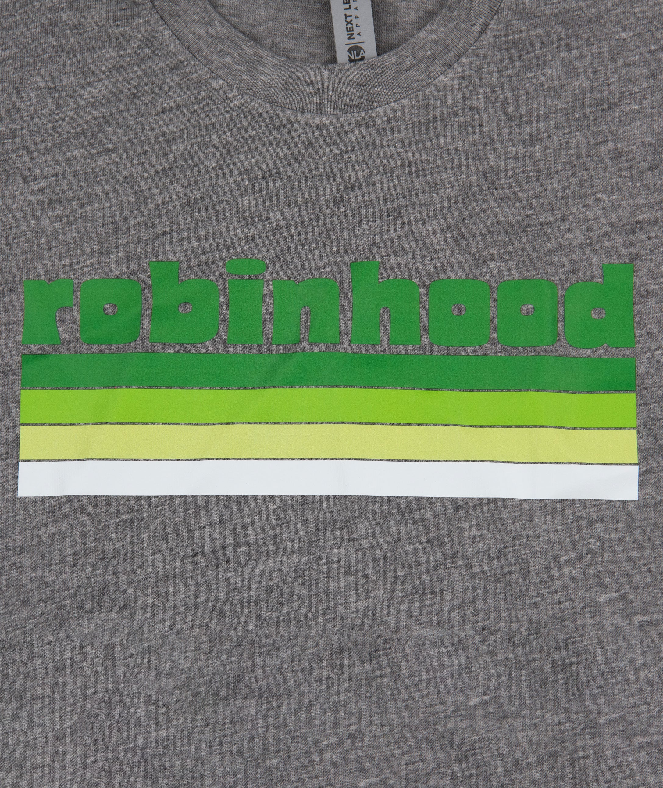 Chunky Lines Heather Grey Camp Tank Custom Frankie's Custom Shop