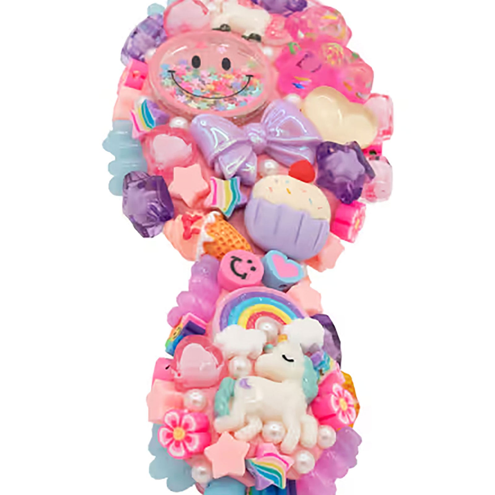Bari Lynn Fun Full Charm Mini Hair Brush Accessories Bari Lynn Multi