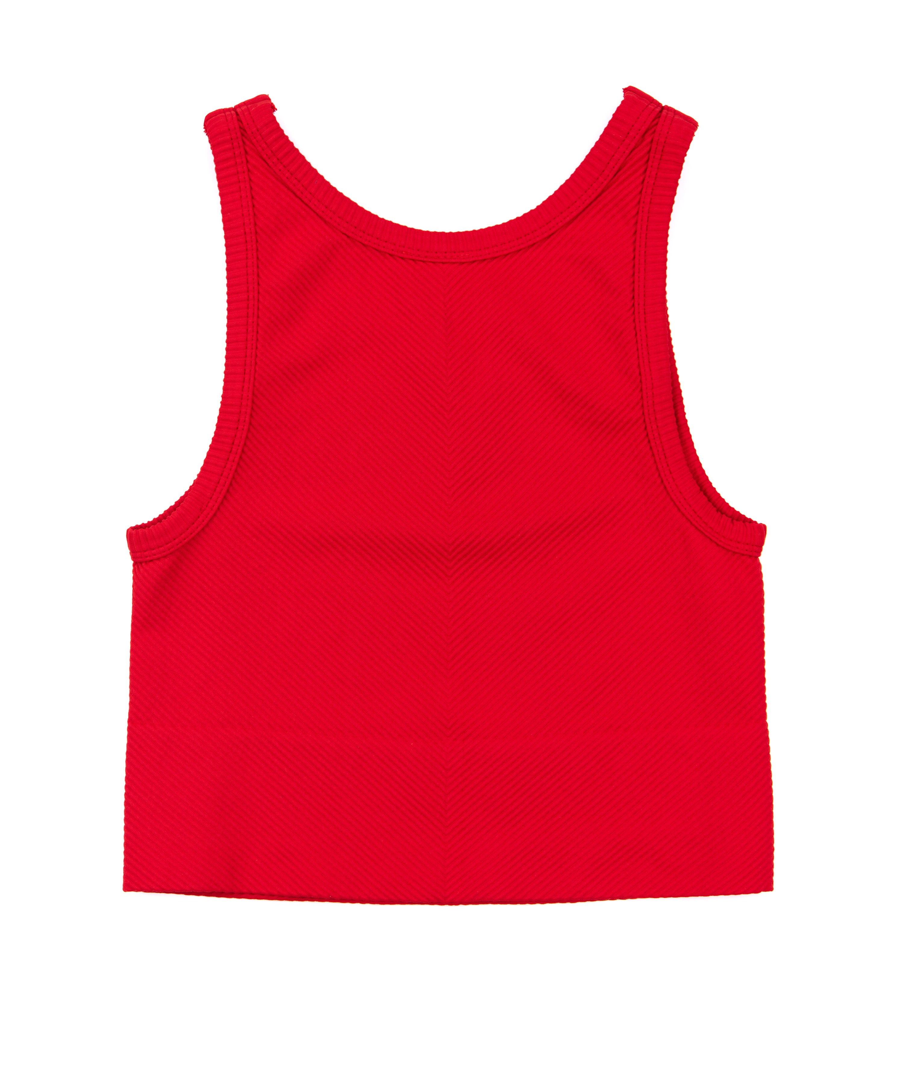 Sawyer Chevron Highneck Crop Top Women Womens Casual Tops Niki Biki