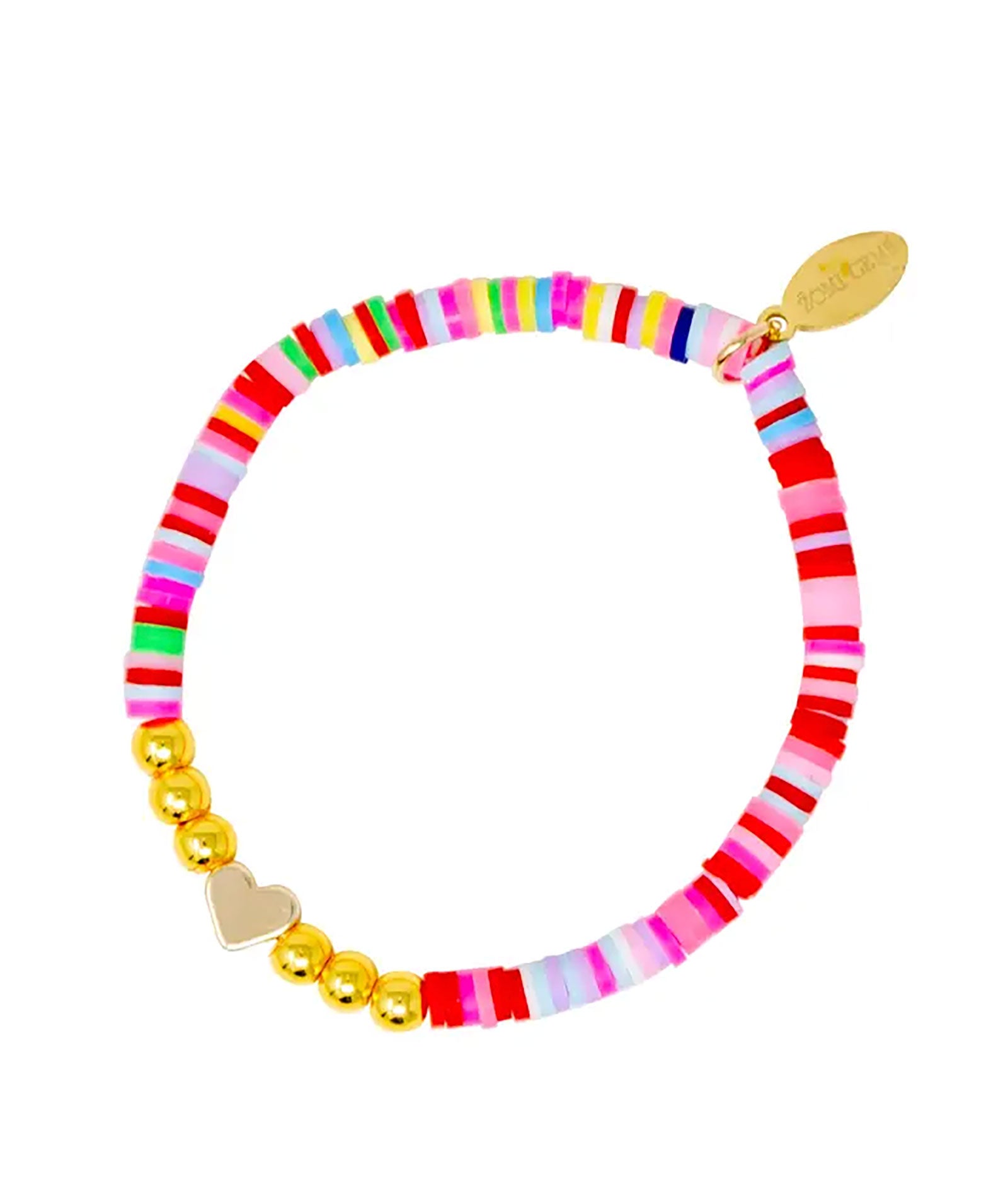 Zomi Rockstar 2 Stretch Bracelet Jewelry - Young Zomi Gems Neon Hearts