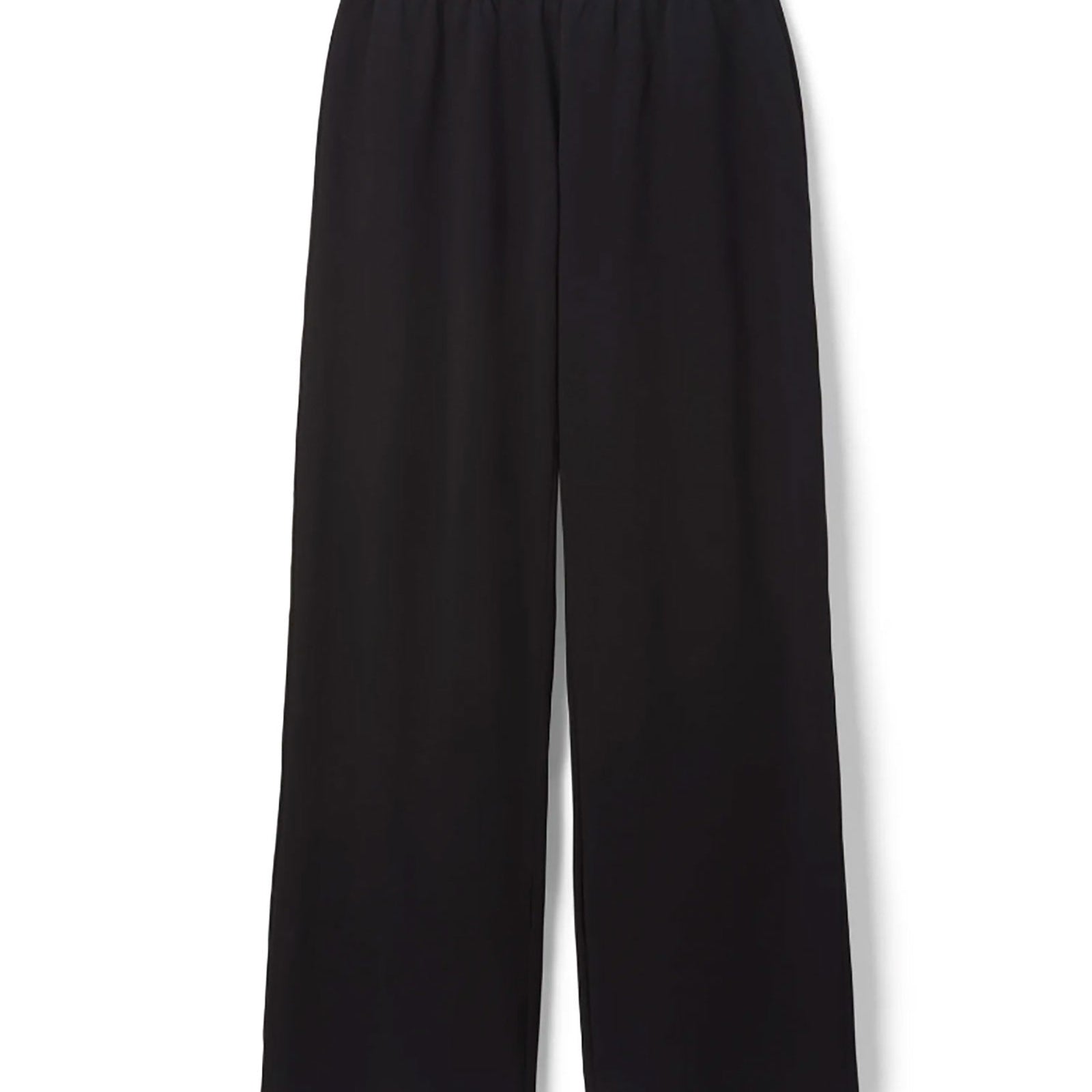 Perfect White Tee Women Nora French Terry Pants Womens Casual Bottoms Perfect White Tee True Black Juniors/Women XS