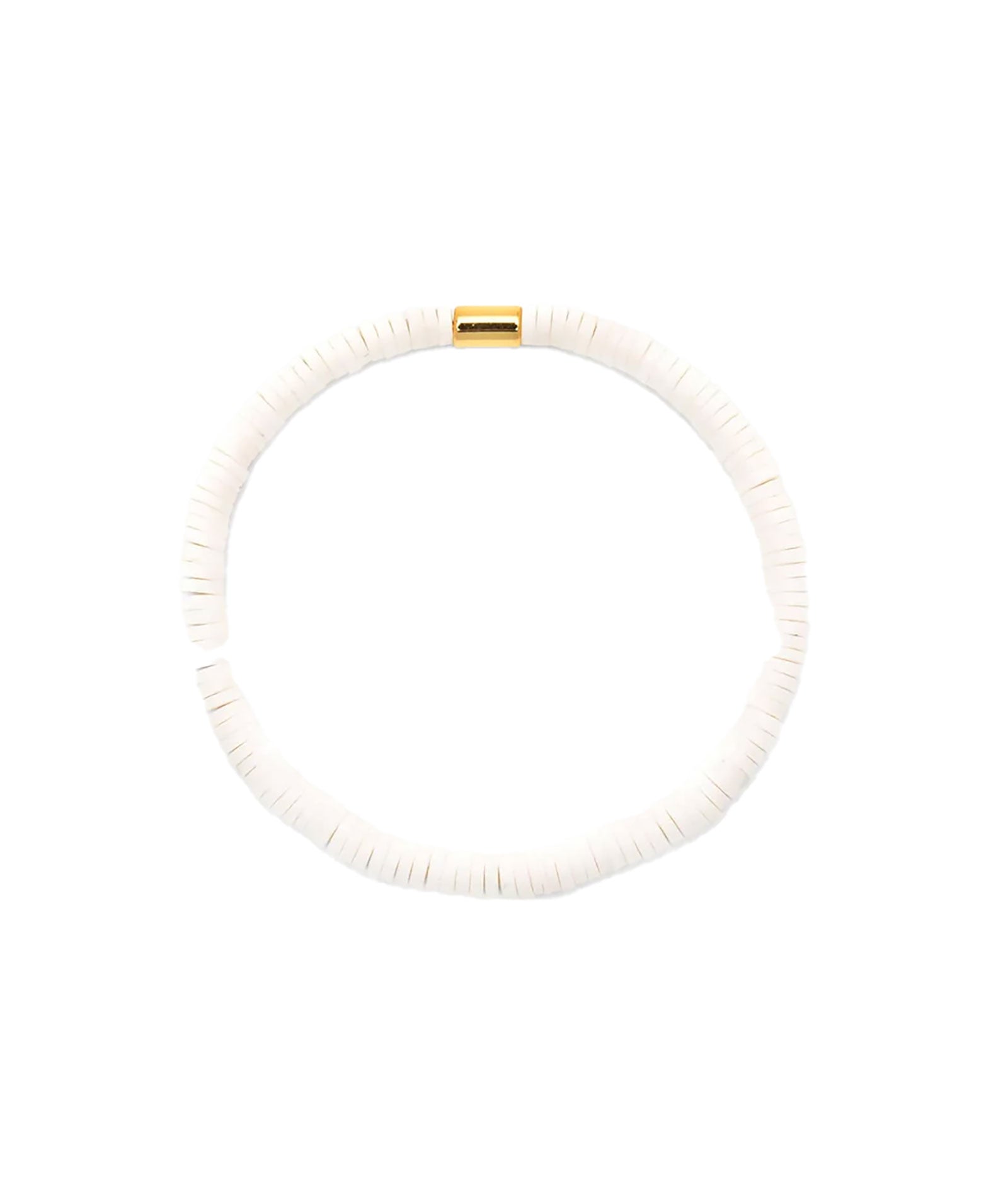 Pura Vida Seaside Vinyl Stretch Bracelet Accessories Pura Vida White